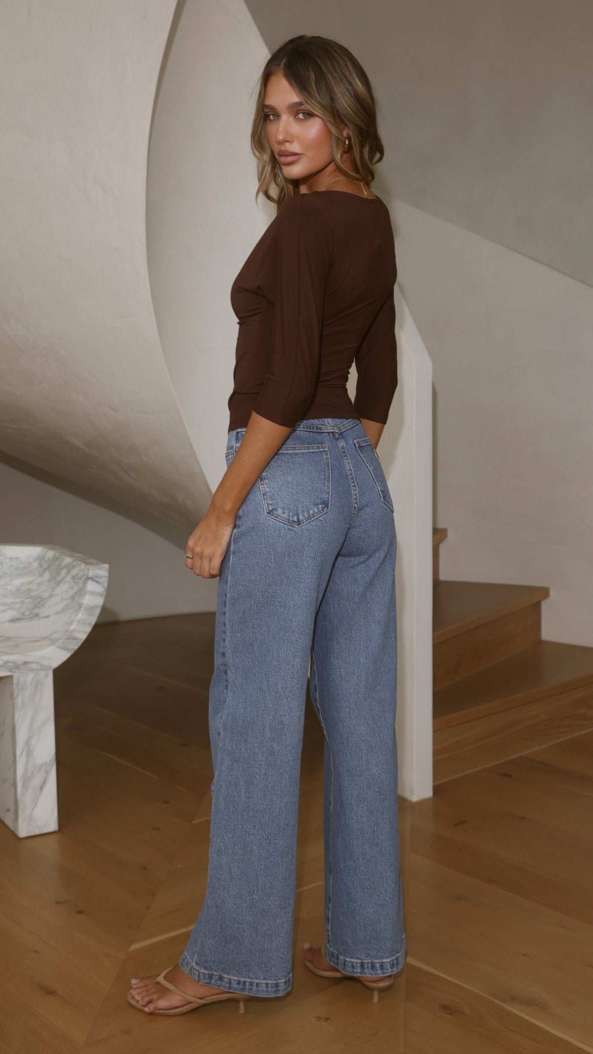 Kinsley Top - Chocolate - Billy J
