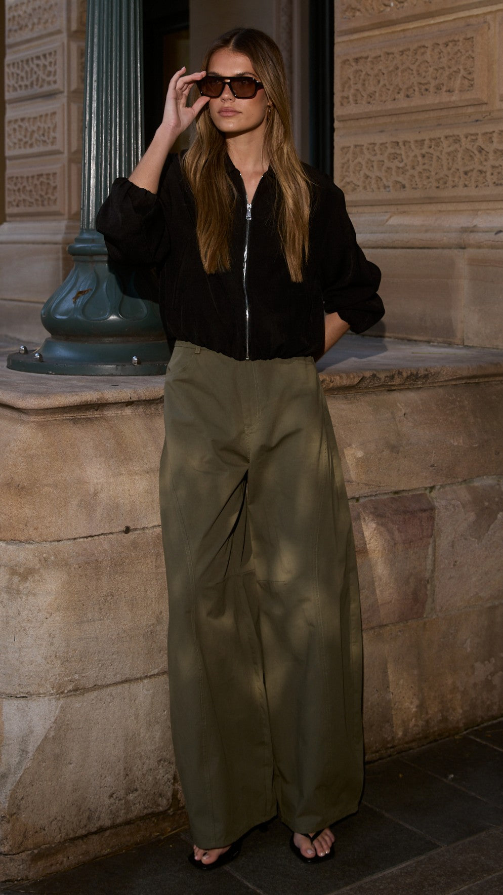Shae Pants - Khaki - Billy J