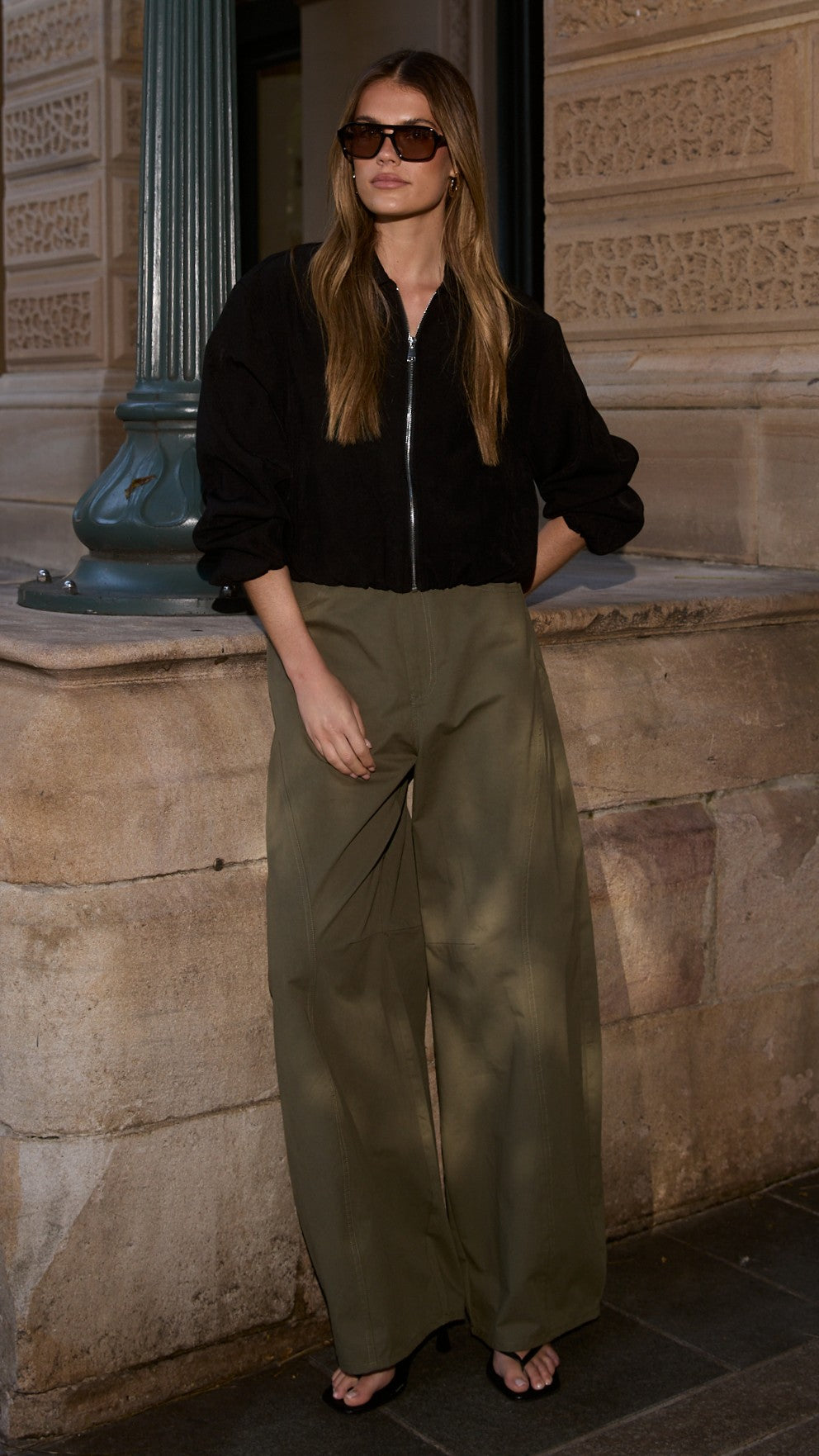 Shae Pants - Khaki - Billy J