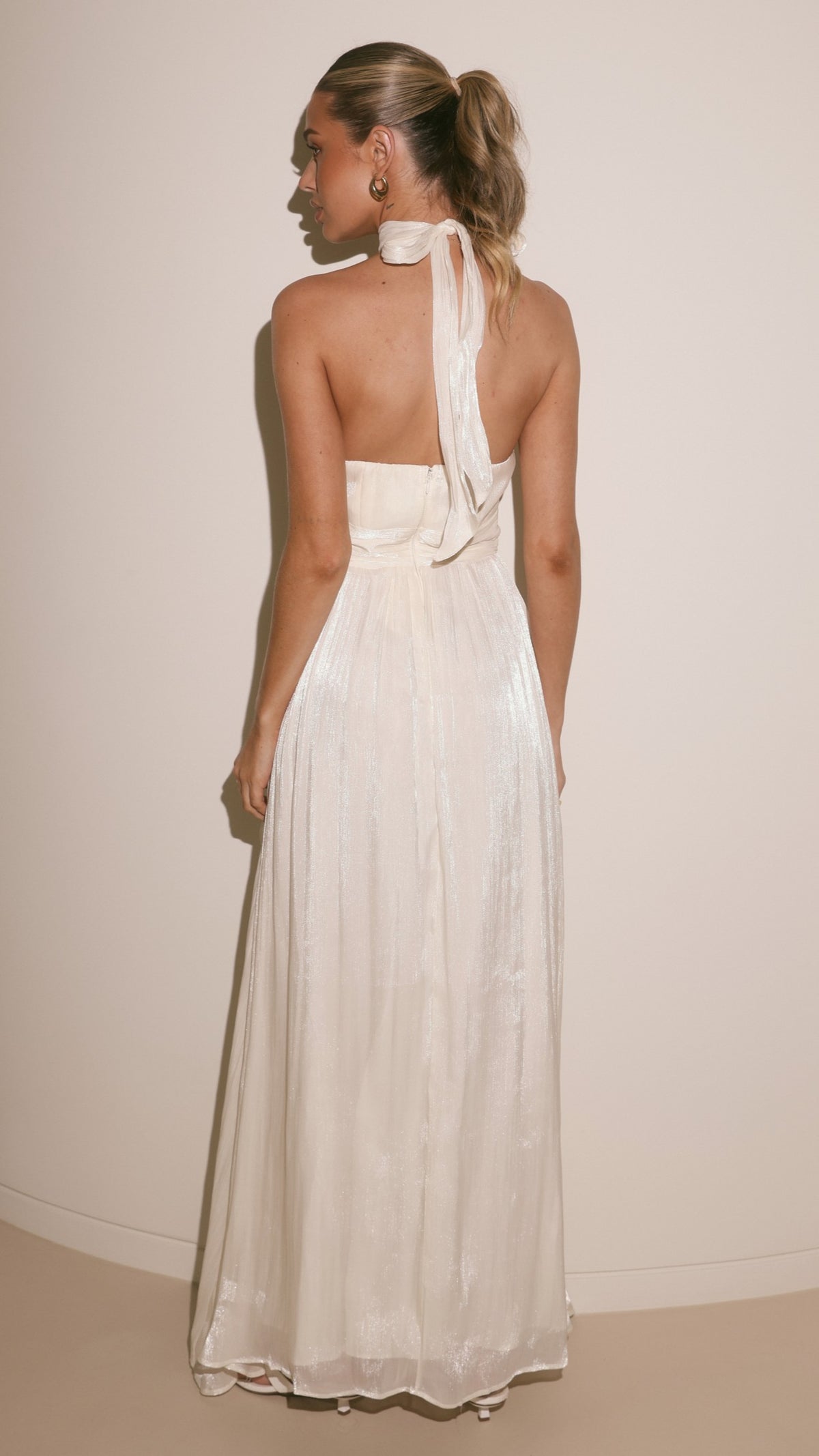 Tahli Maxi Dress - Cream - Billy J