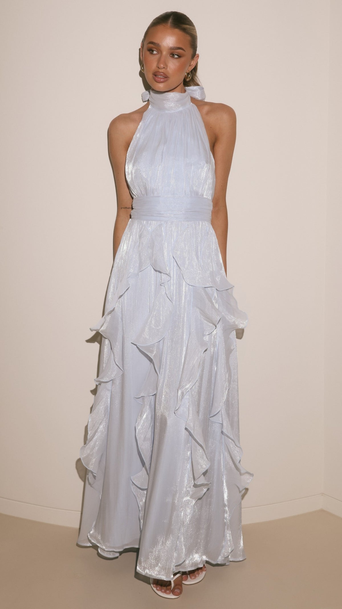 Tahli Maxi Dress - Baby Blue - Billy J