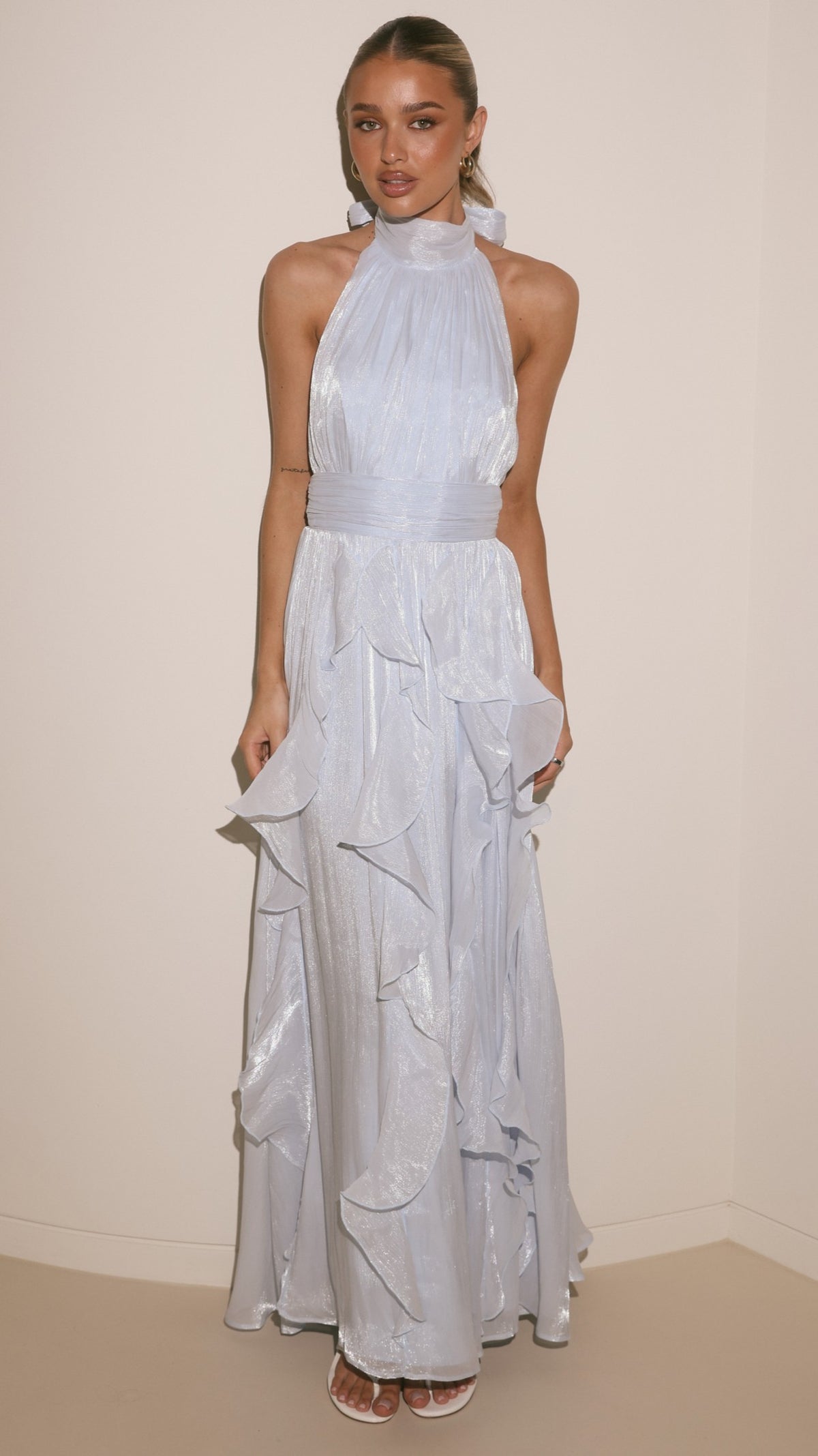 Tahli Maxi Dress - Baby Blue - Billy J