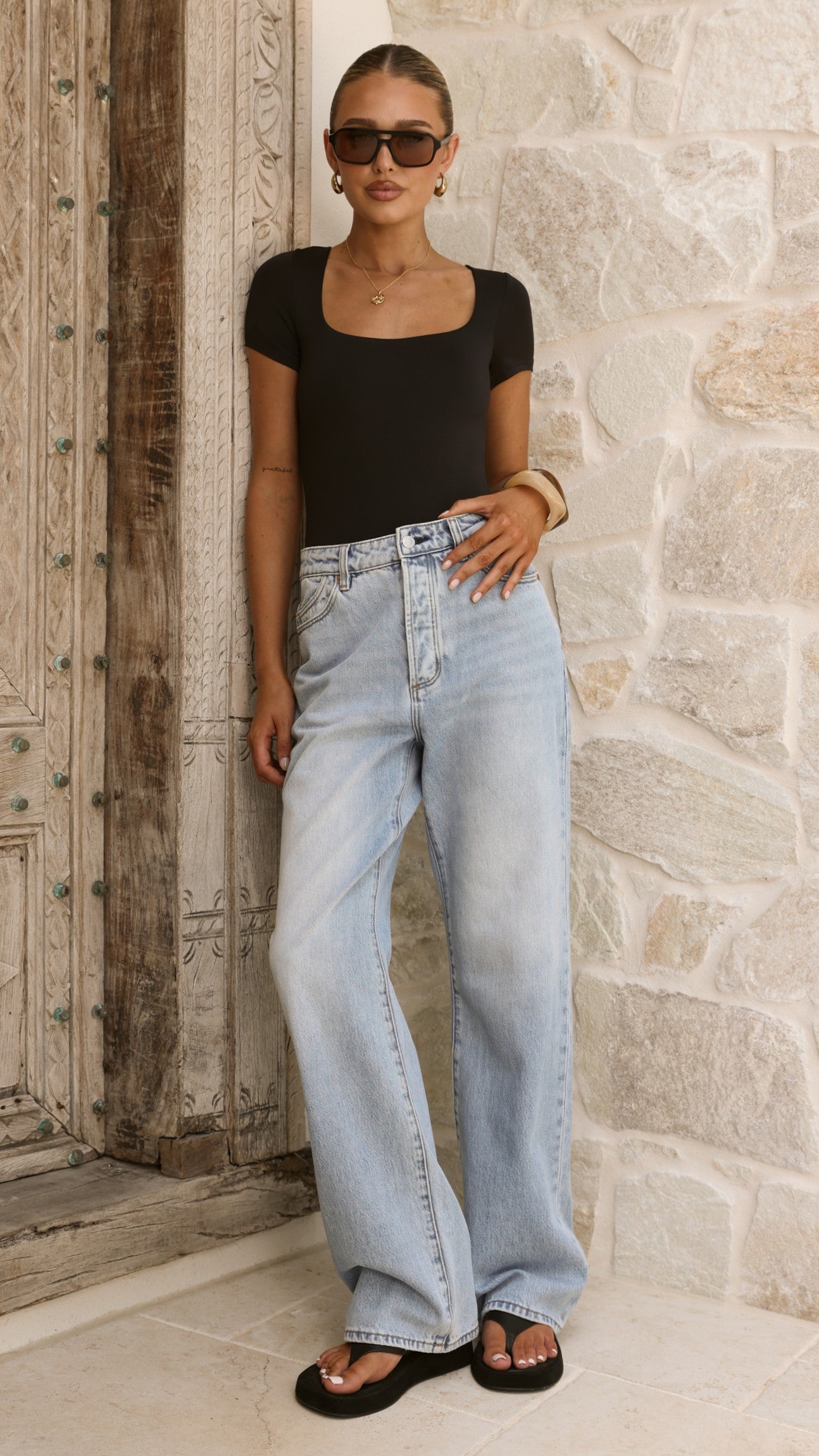 Jamelia Bodysuit - Black - Billy J