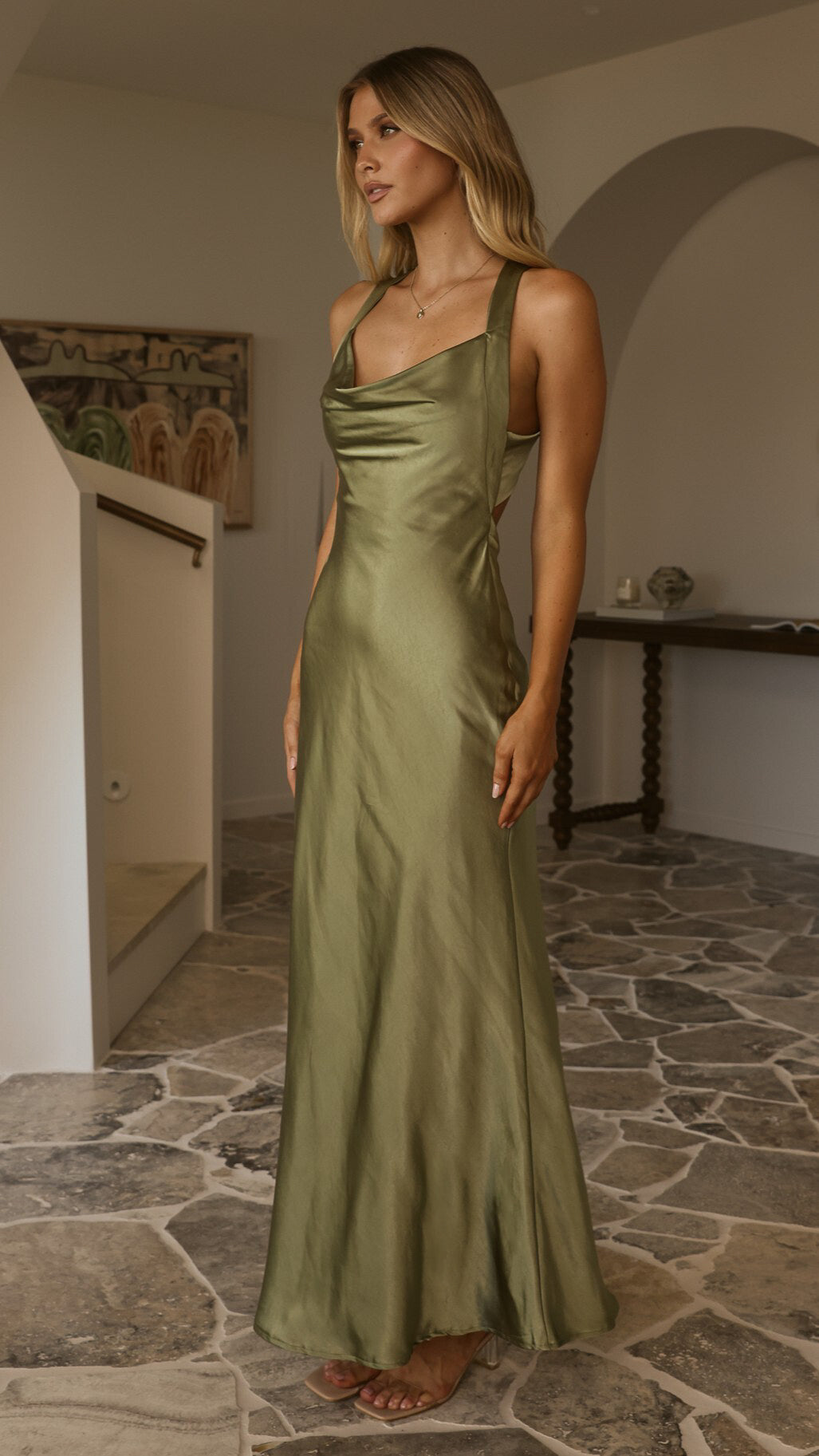 ava maxi dress billy j Eva Maxi Dress - Olive - Buy Women's Dresses
