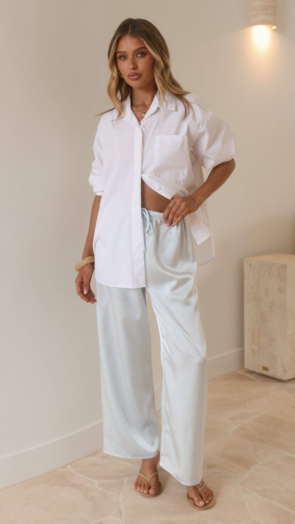 Savannah Pants - Light Blue - Billy J