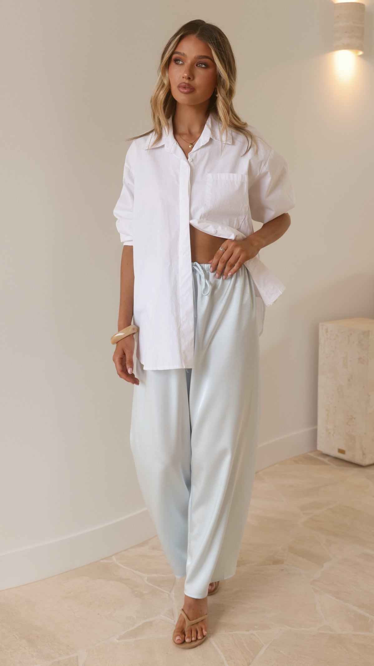 Savannah Pants - Light Blue - Billy J