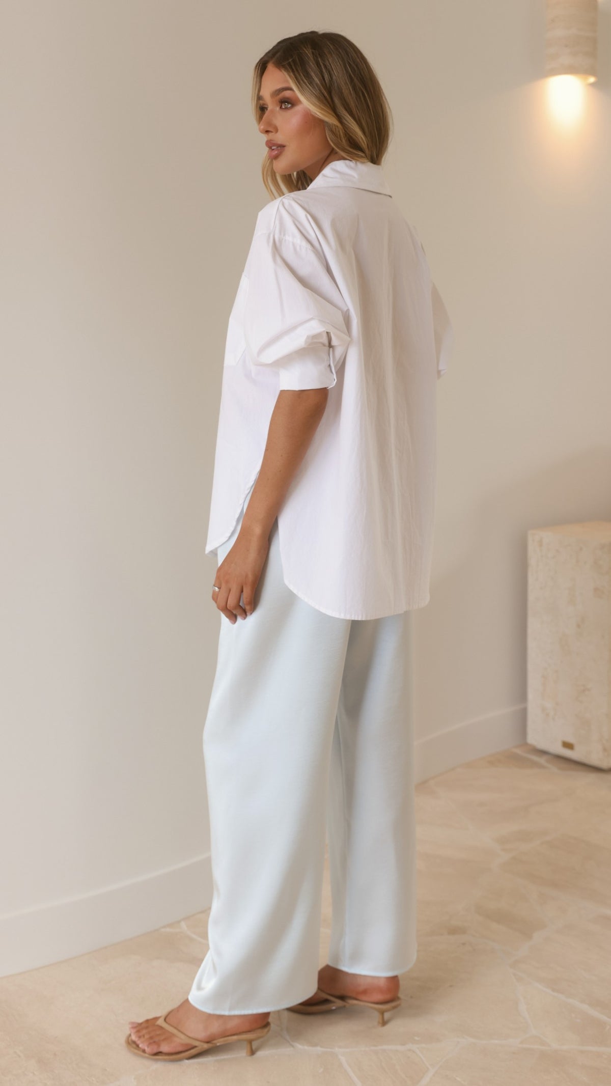 Savannah Pants - Light Blue - Billy J