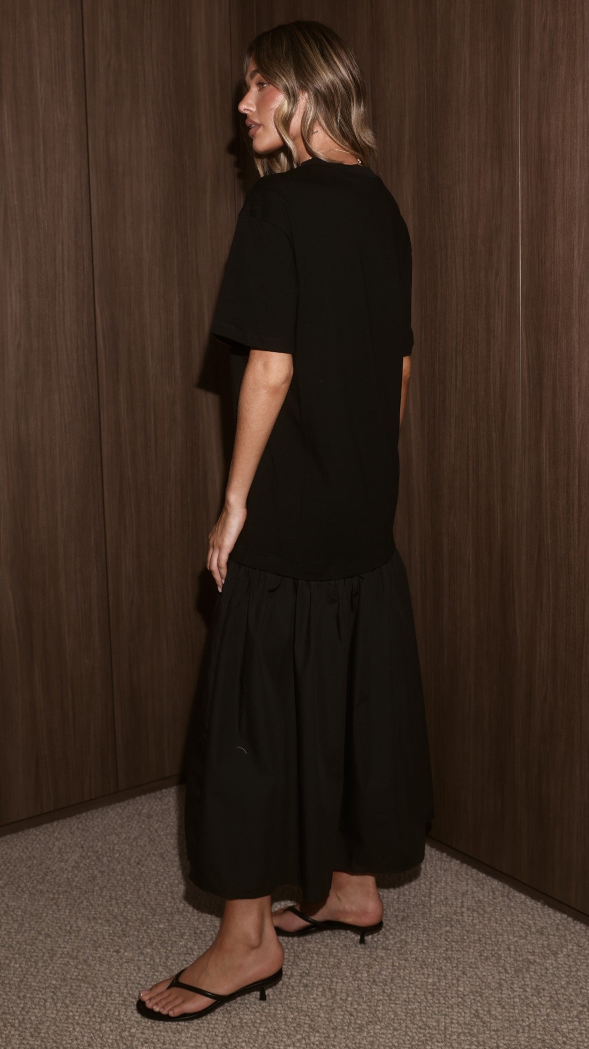 Jessie Maxi Dress - Black - Billy J