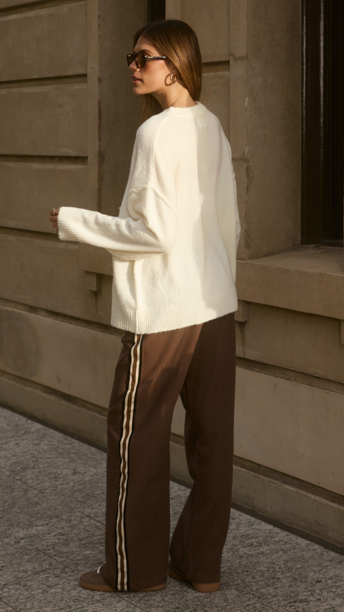 Haven Knit Sweater - Cream - Billy J