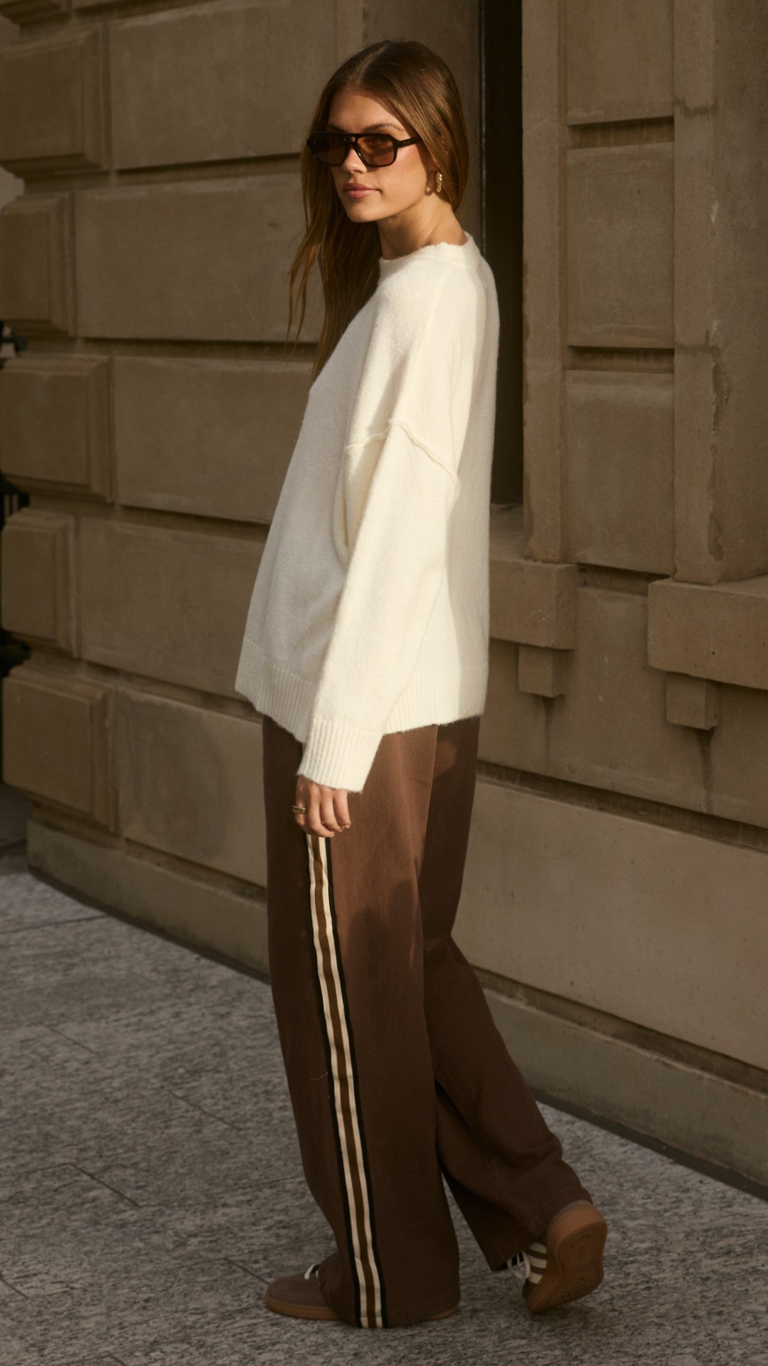Haven Knit Sweater - Cream - Billy J