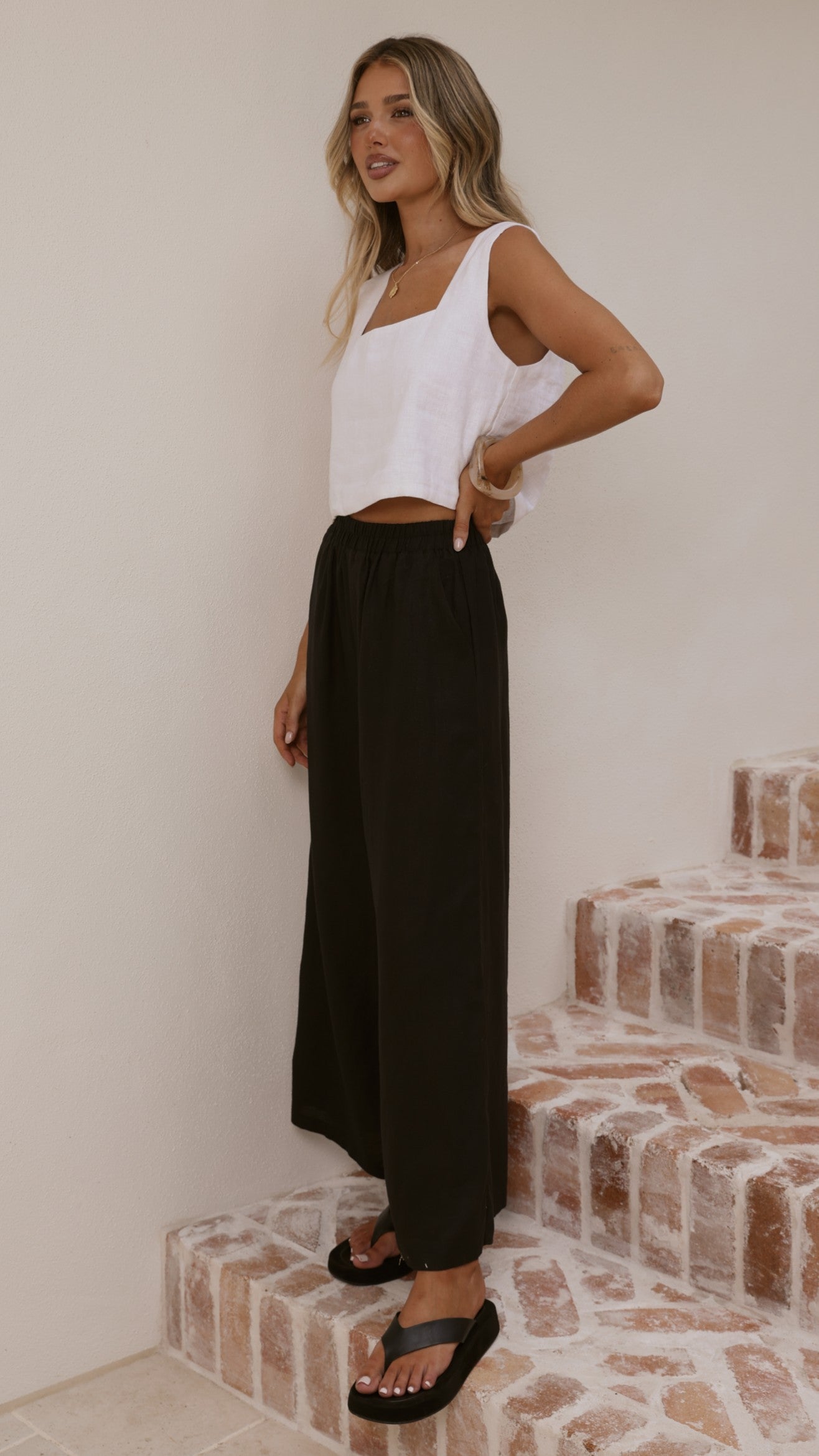 Oceana Pants - Black - Billy J
