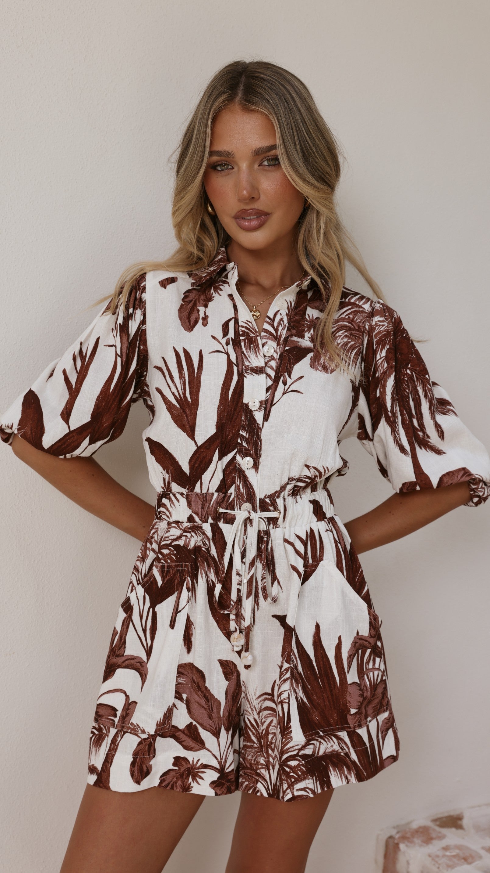 Dayna Playsuit - Ipanema Print - Billy J
