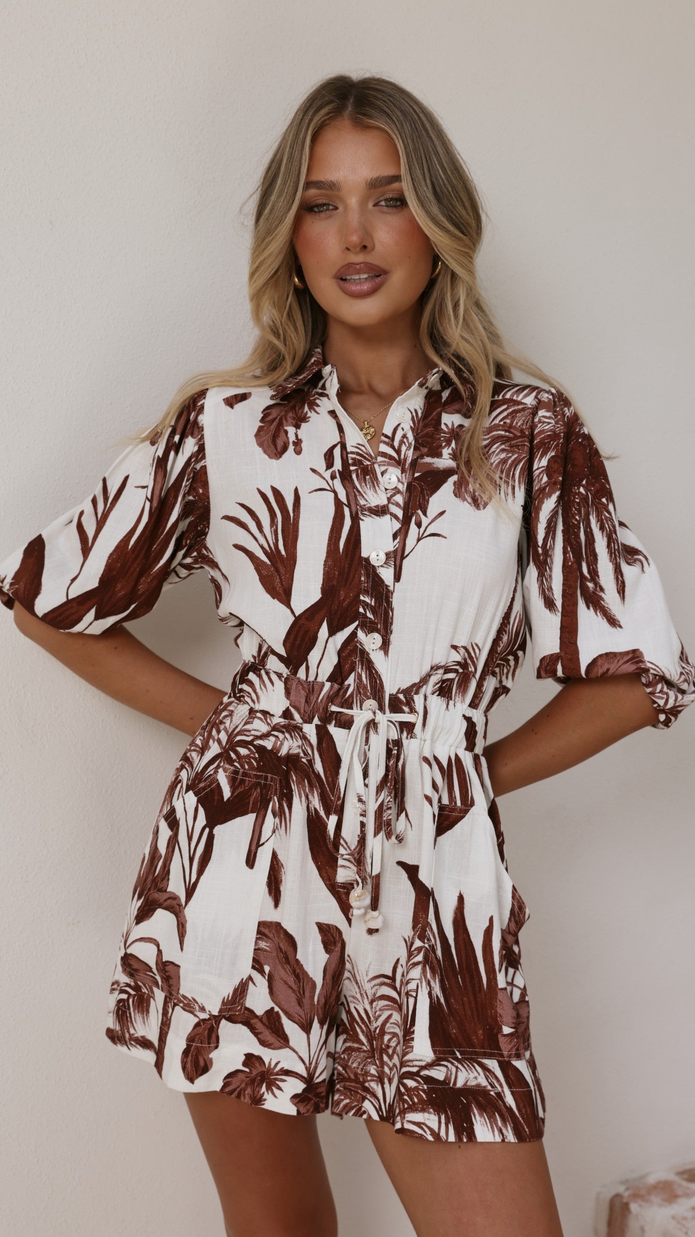 Dayna Playsuit - Ipanema Print - Billy J