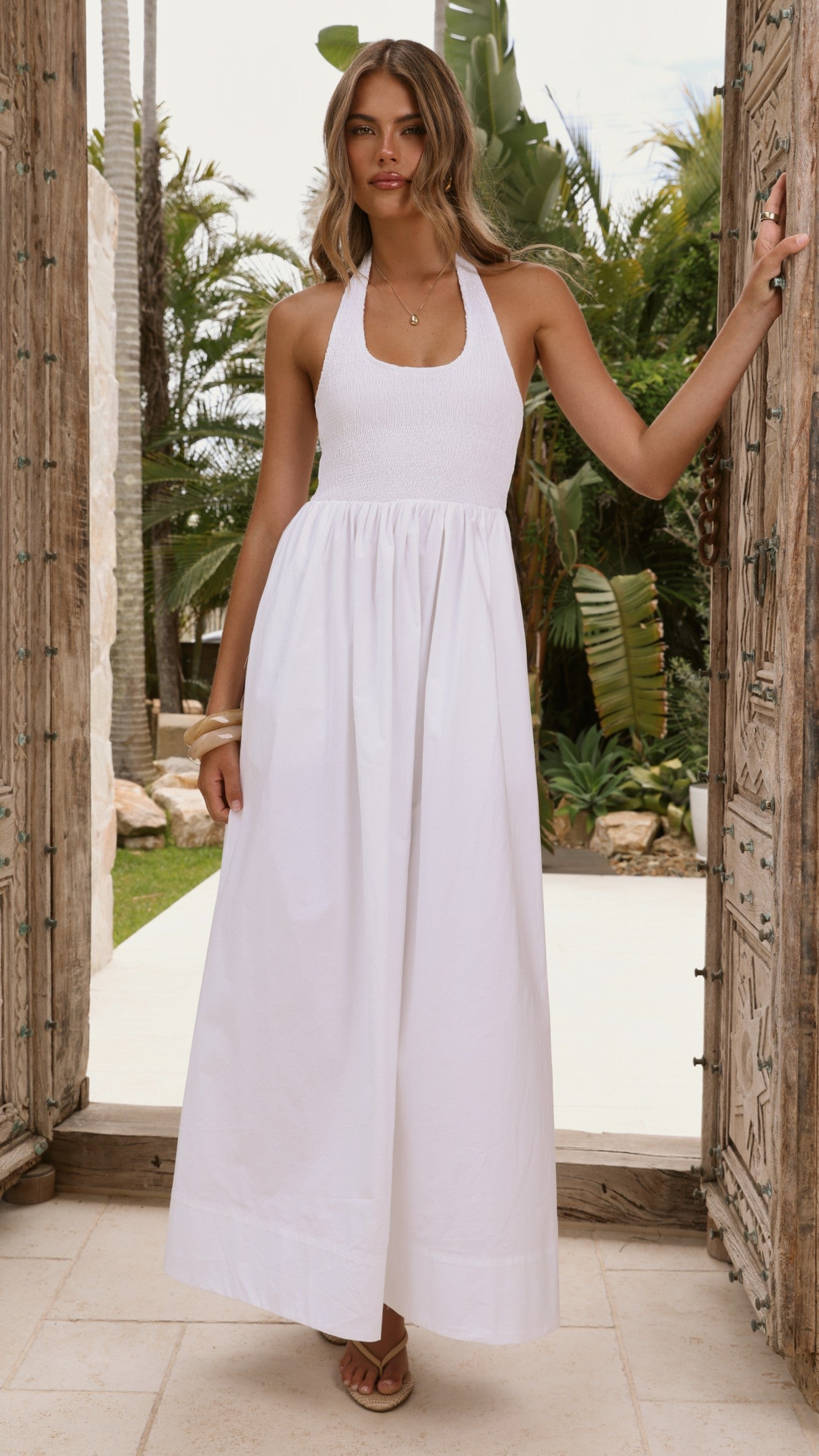 美　cainee ケイ二ー OVERSIZED MAXI DRESS ワンピース Keanie Maxi Dress - White - Buy Women's Dresses - Billy J
