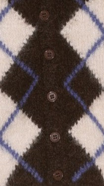 Amara Cardigan - Brown/Cream - Billy J