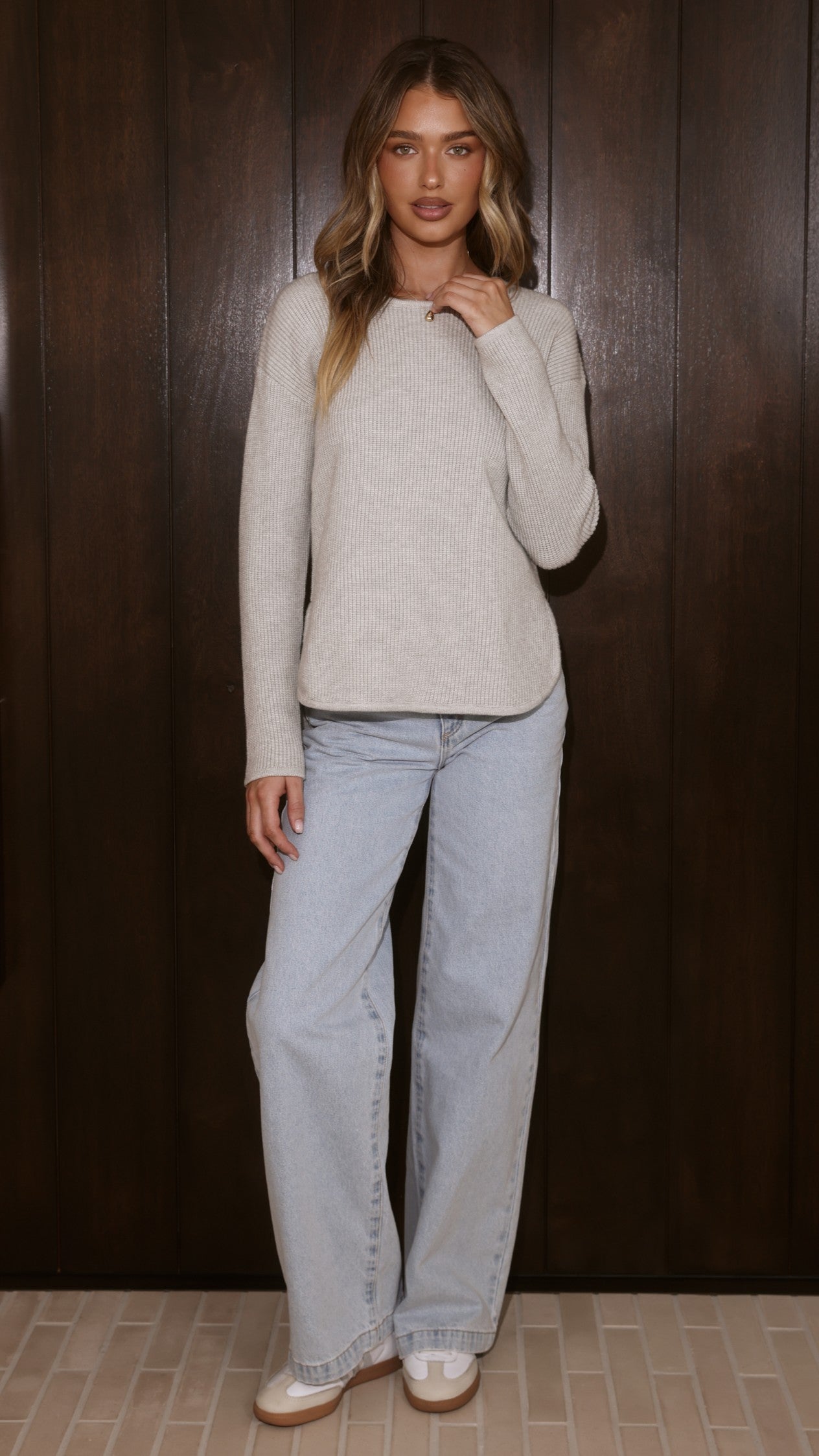 Kennedy Knit - Grey - Billy J