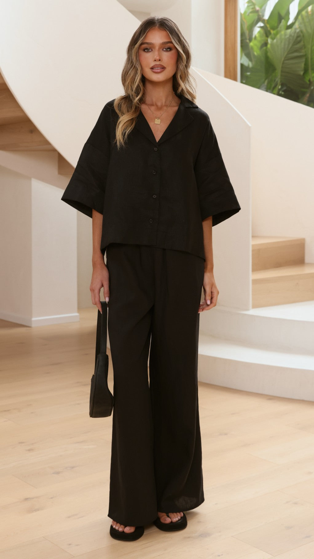 Luna Pants - Black - Billy J