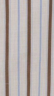 Calliope Strapless Top and Shorts Set - Choc/Blue Stripe - Billy J