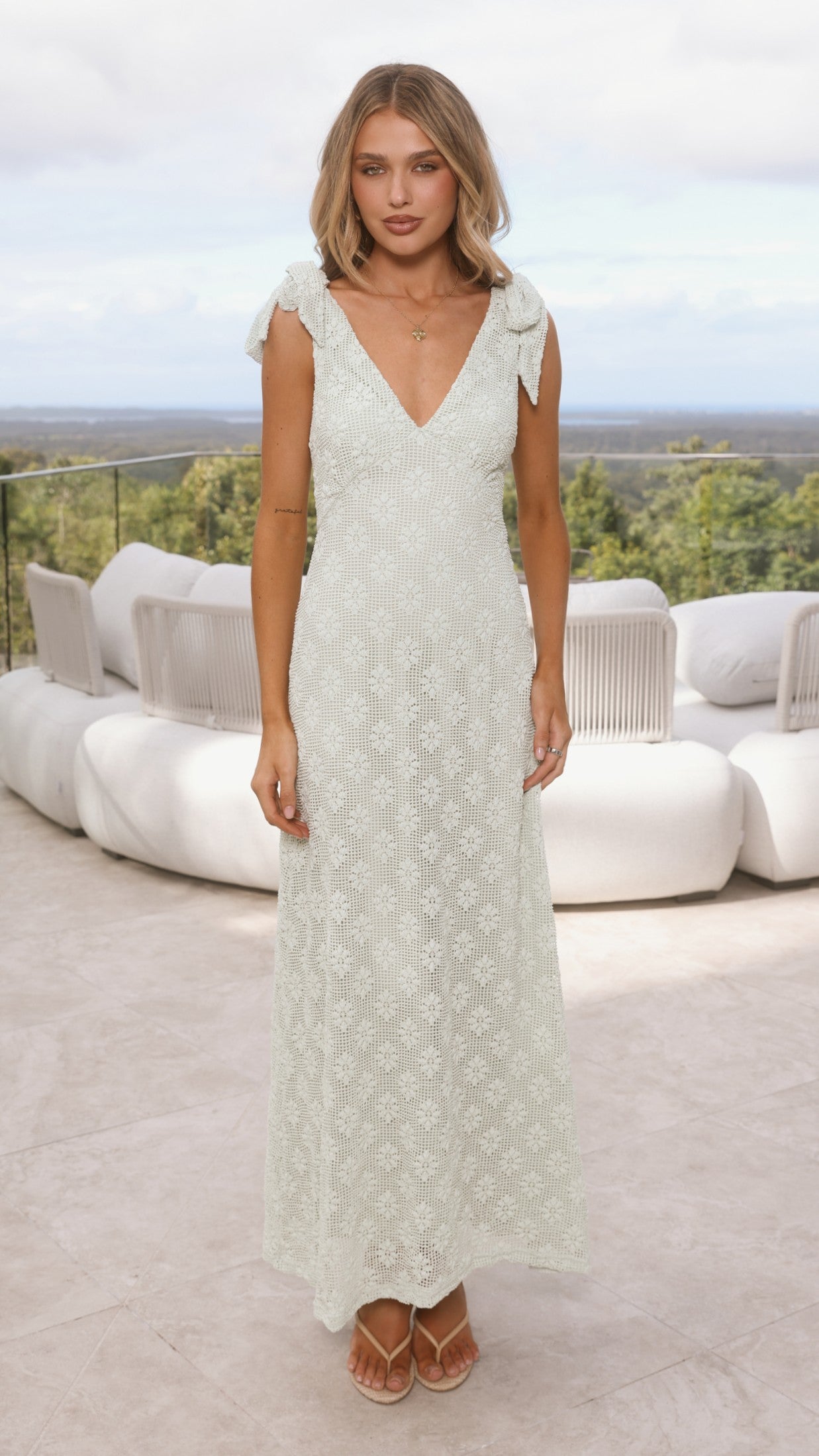 Kalia Maxi Dress - Sage - Billy J