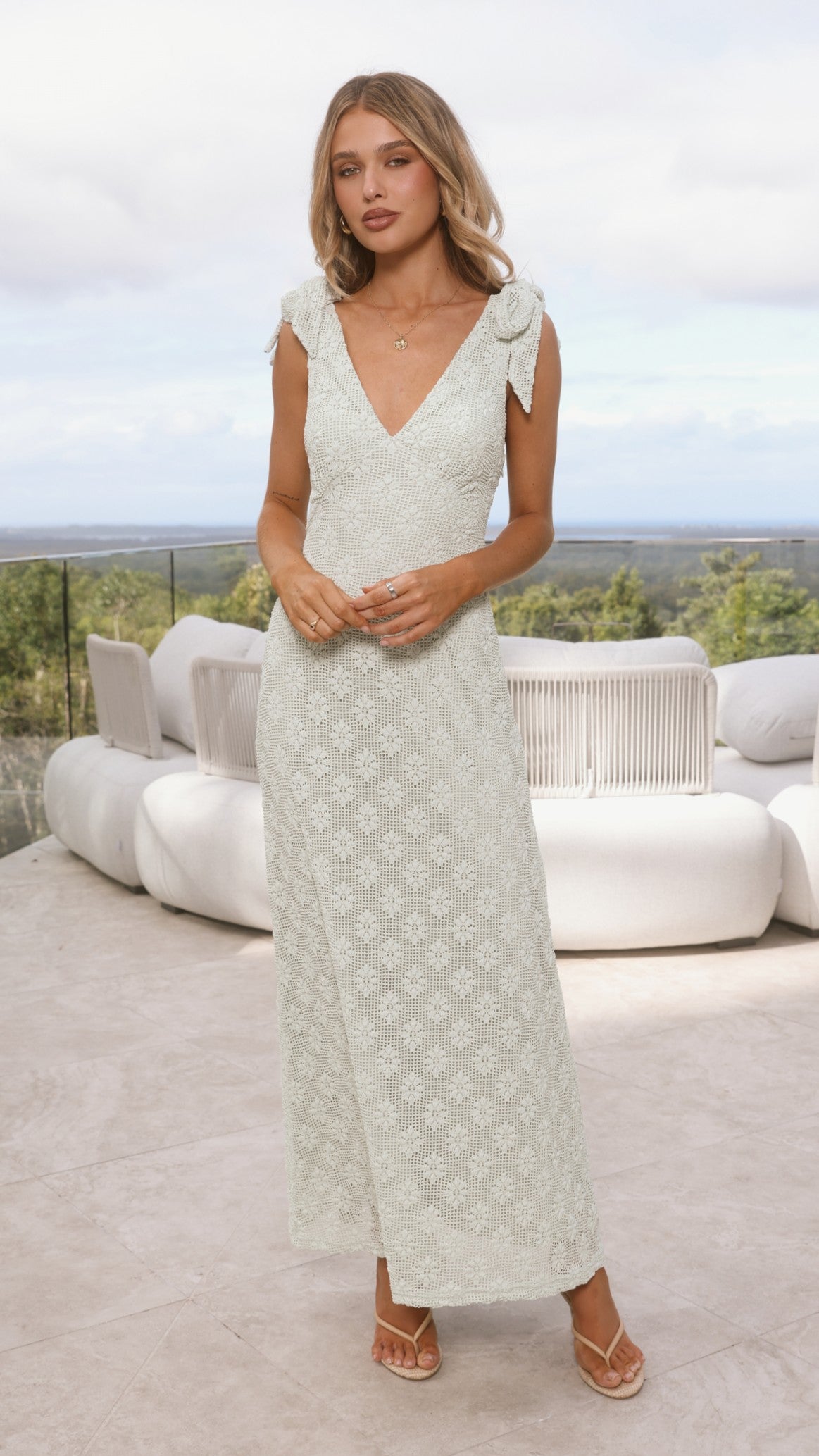 Kalia Maxi Dress - Sage - Billy J