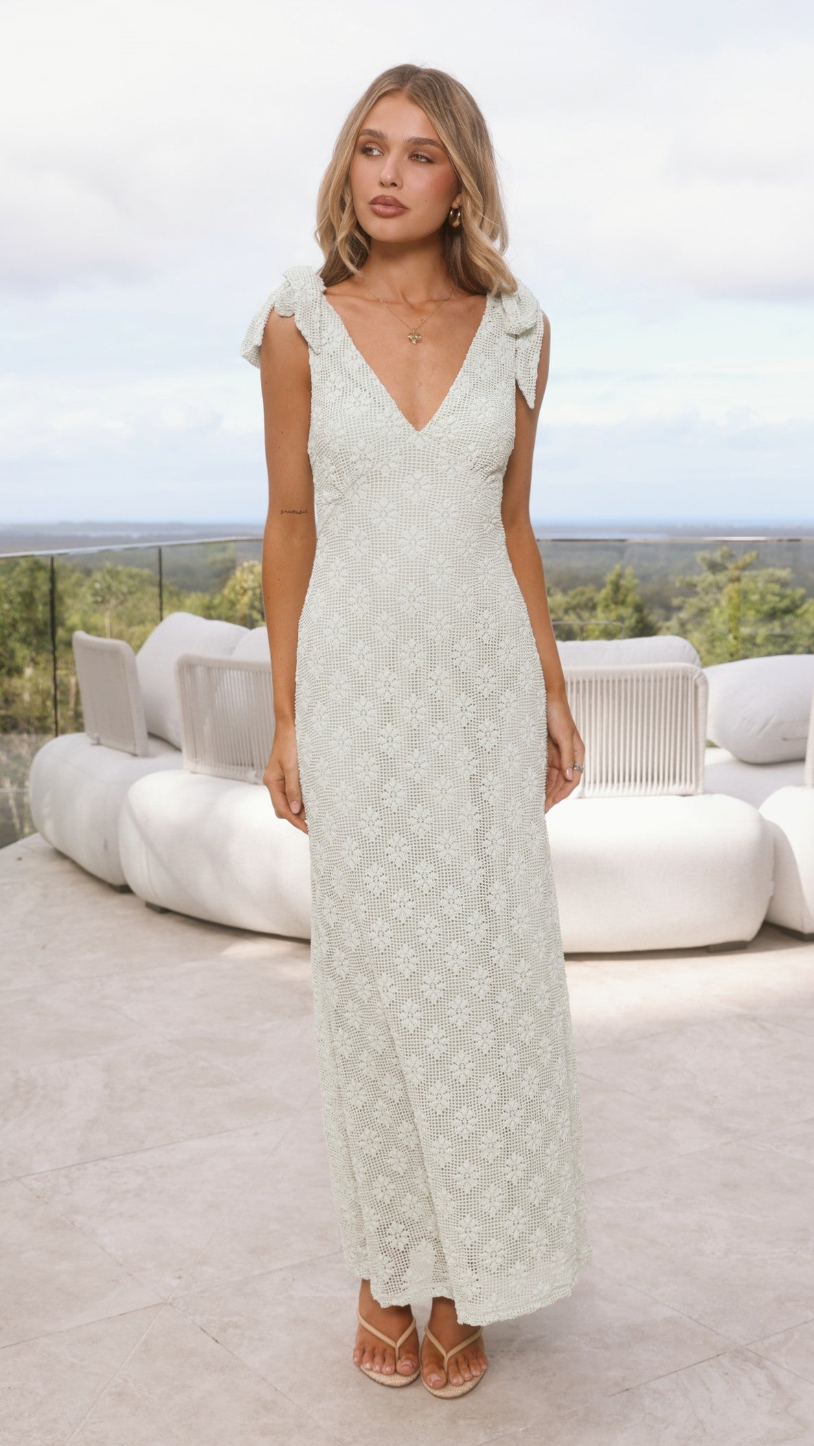Kalia Maxi Dress - Sage - Billy J