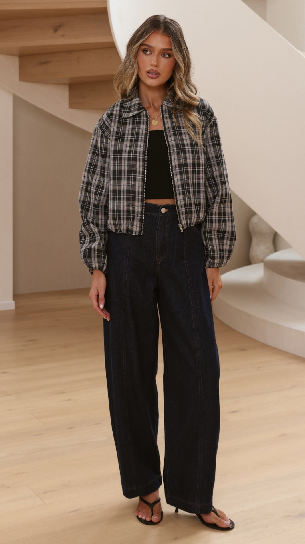 Georgie Barrel Jeans - Indigo - Billy J
