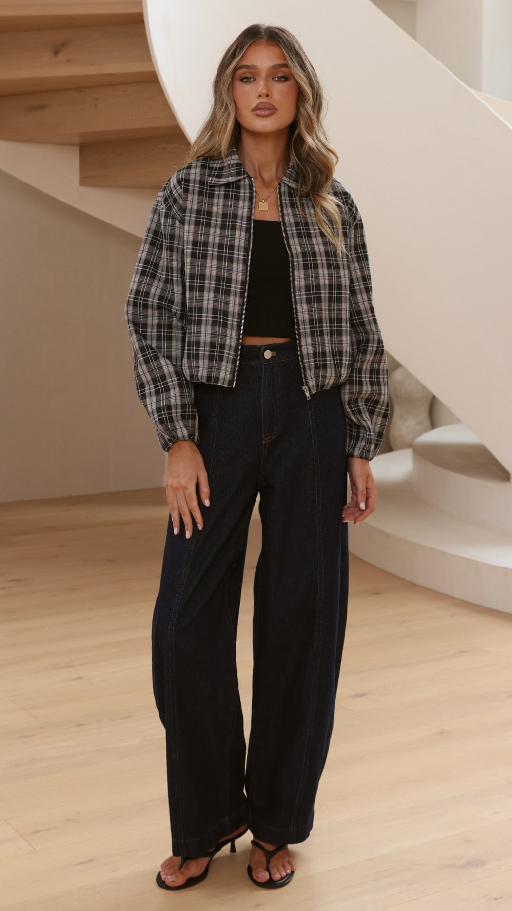 Georgie Barrel Jeans - Indigo - Billy J