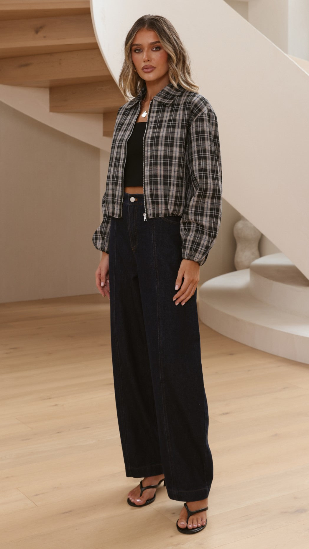 Georgie Barrel Jeans - Indigo - Billy J