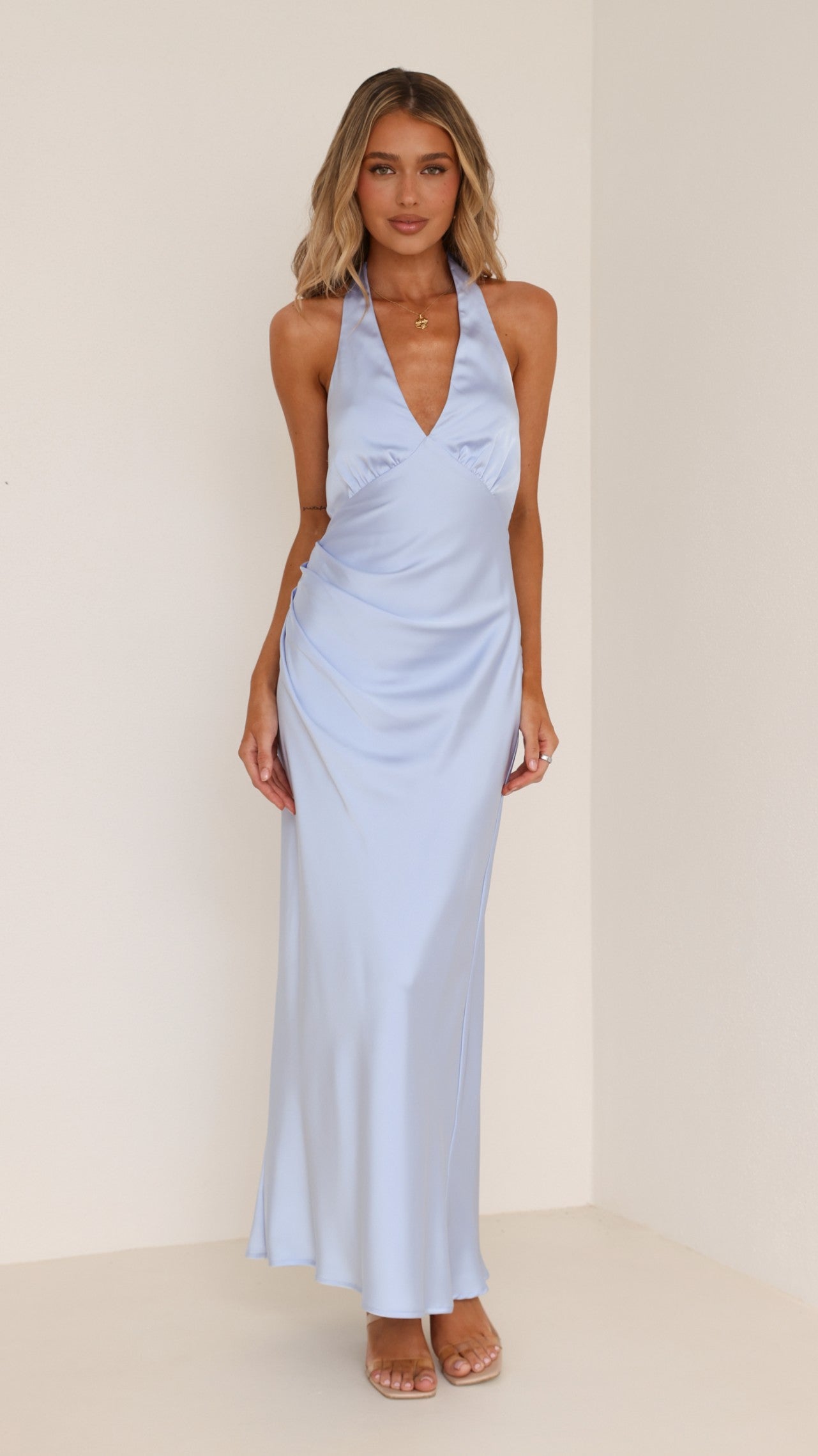 Sylvie Maxi Dress - Blue Bell - Billy J