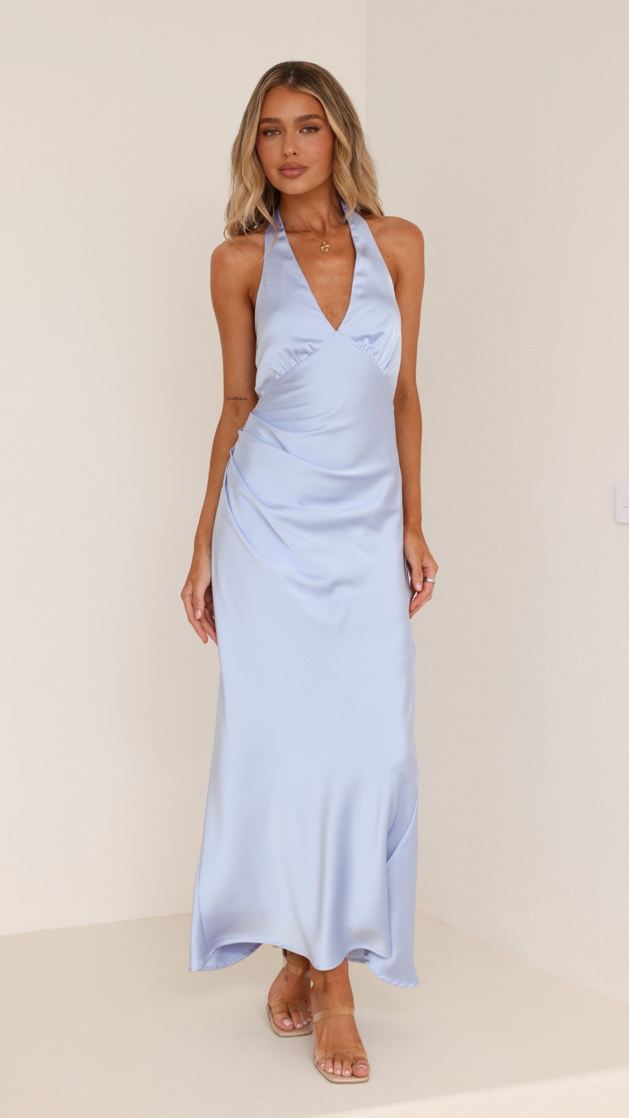 Sylvie Maxi Dress - Blue Bell - Billy J
