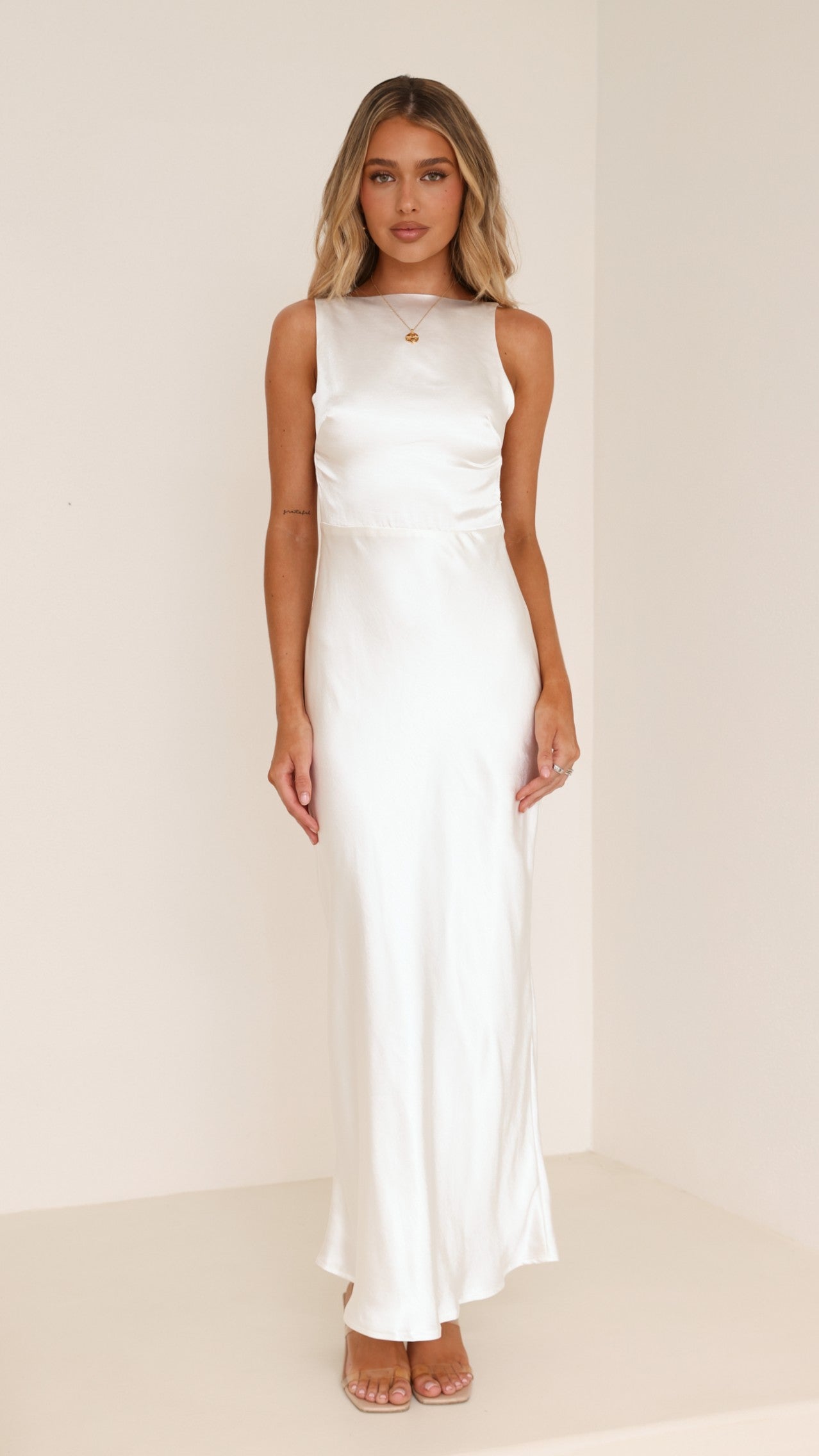 Sia Maxi Dress - Ivory