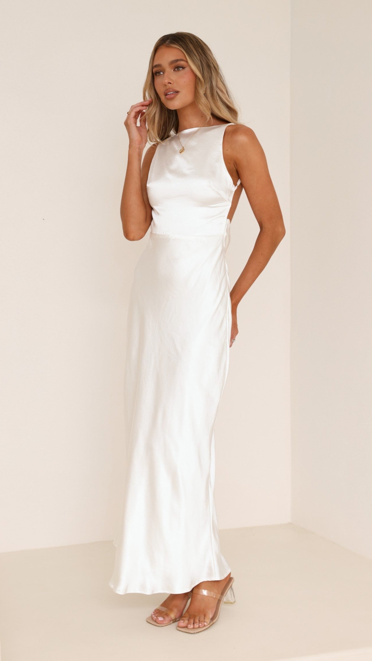 Sia Maxi Dress - Ivory