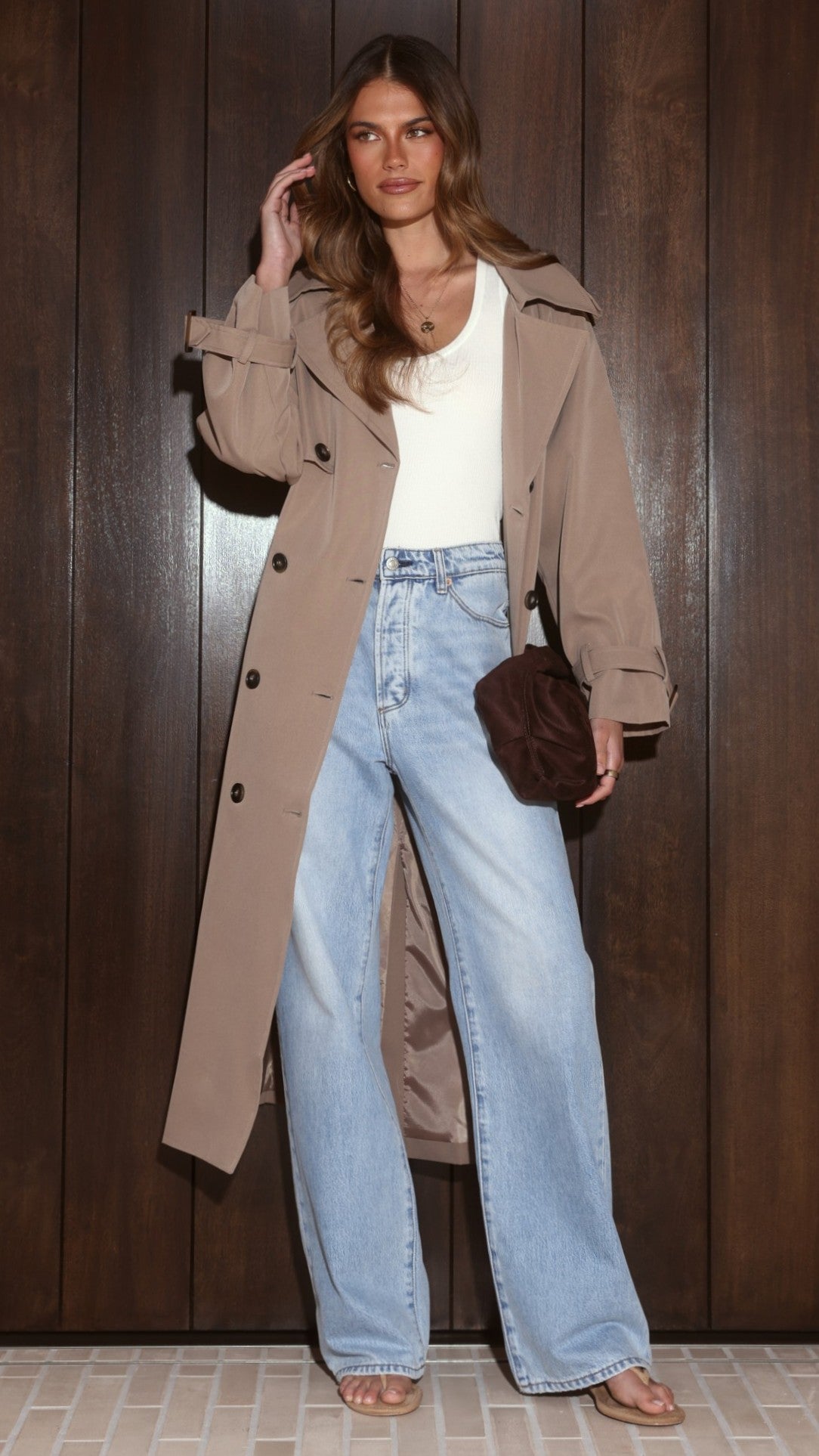 Deena Coat - Mocha - Billy J