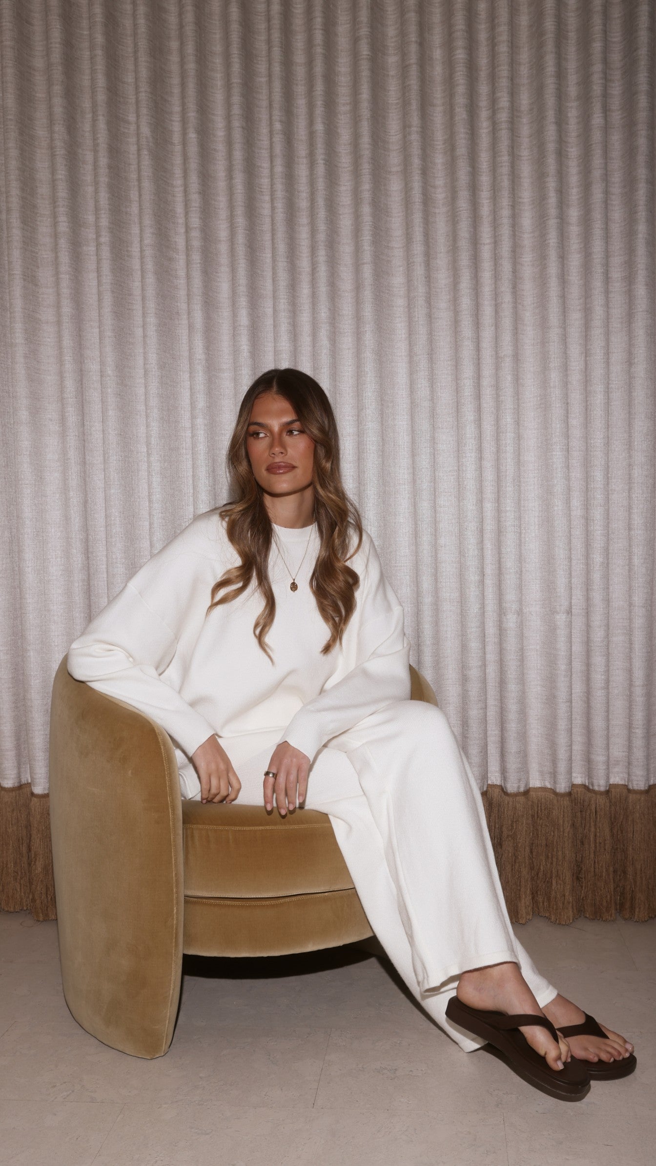 Celeste Pants - White - Billy J