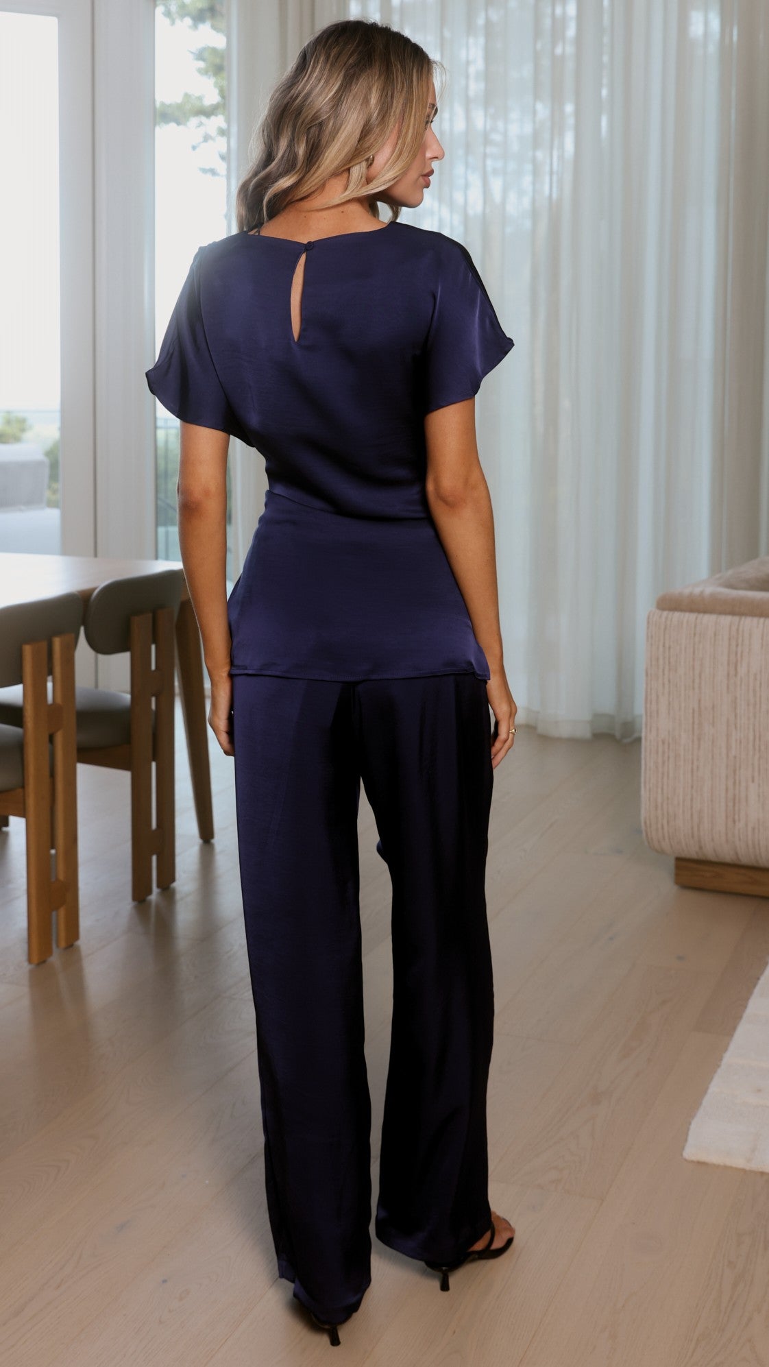 Florence Top - Navy - Billy J
