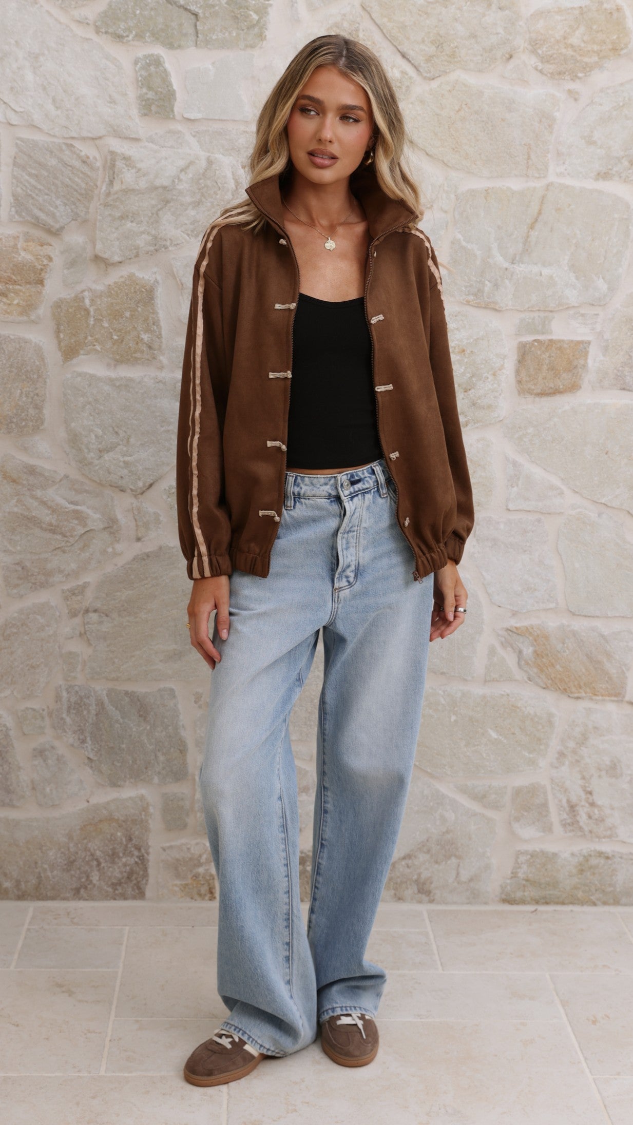 Lian Jacket - Chocolate - Billy J
