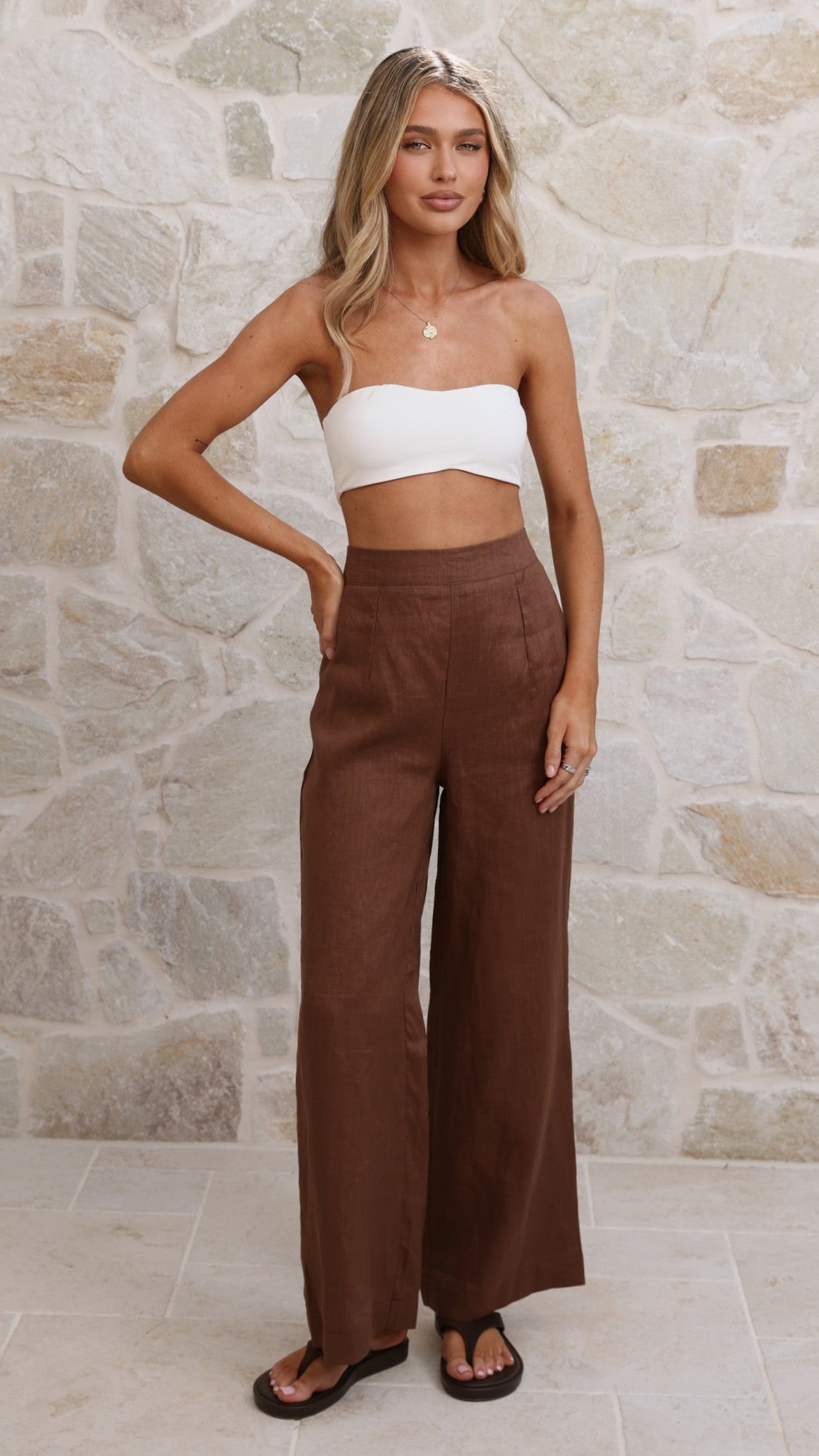 Jaylani Pants - Chocolate - Billy J