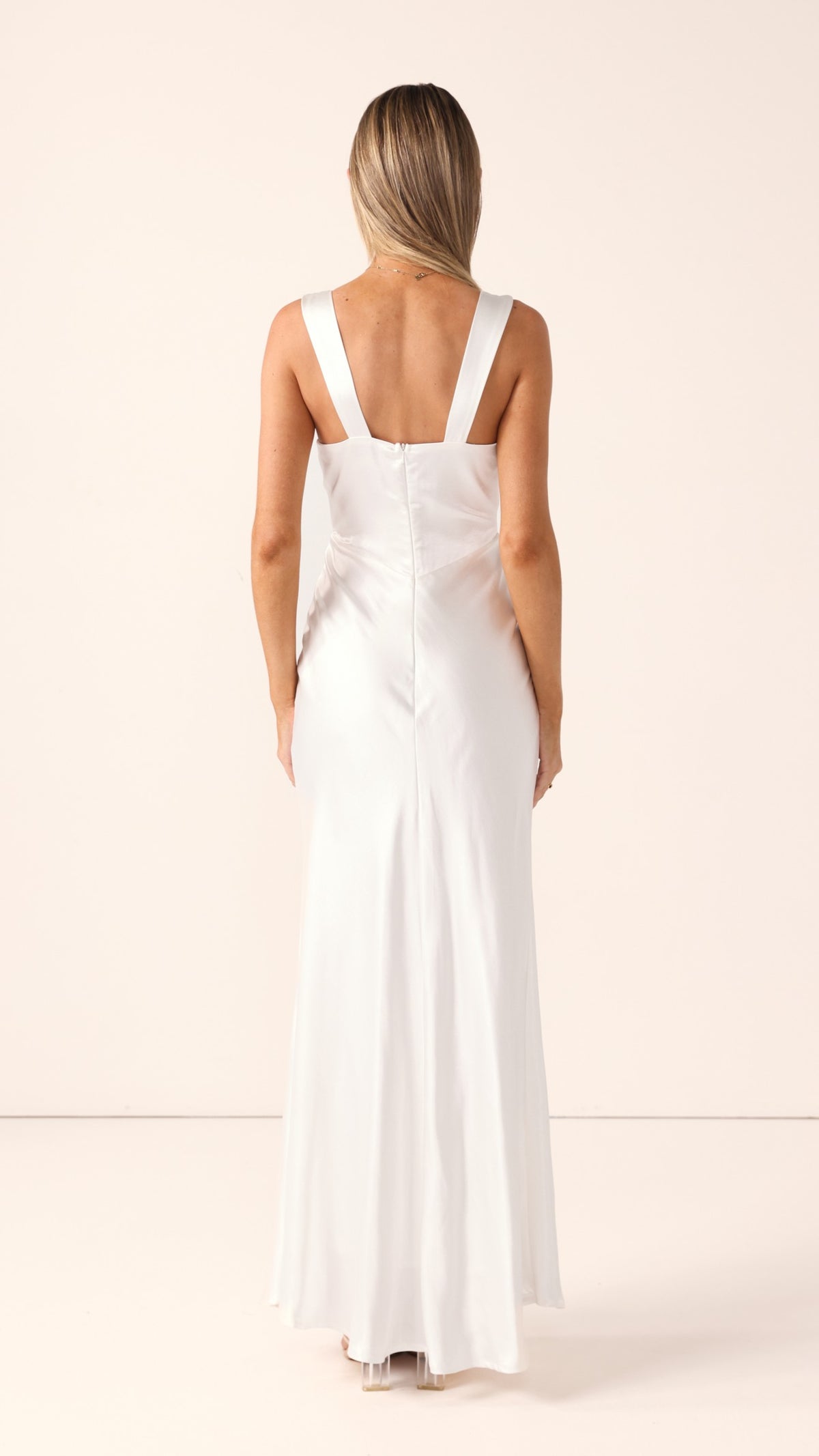 Sofia Maxi Dress - Ivory - Billy J