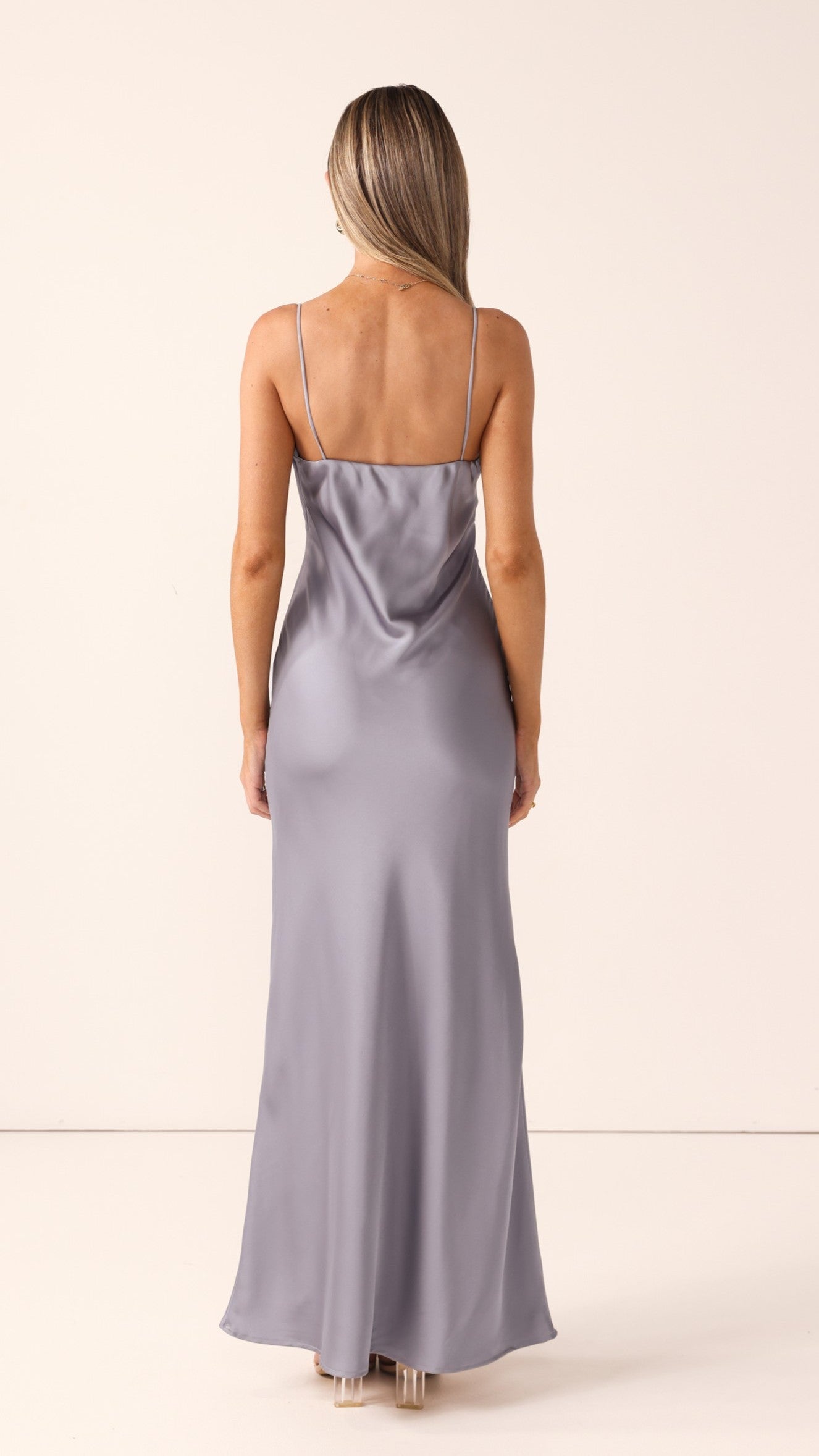 Ziah Maxi Dress - Steel Blue - Billy J