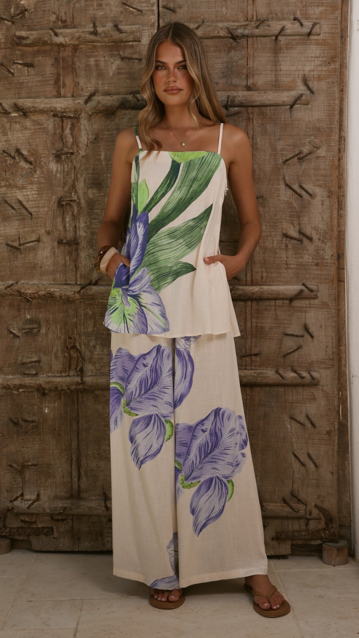Carmela Pants - Sweet Iris - Billy J