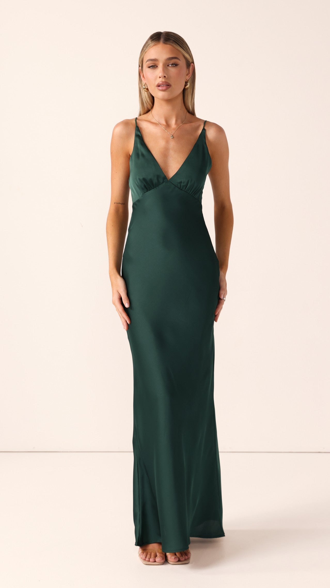 Ziah Maxi Dress - Emerald - Buy Women's Dresses