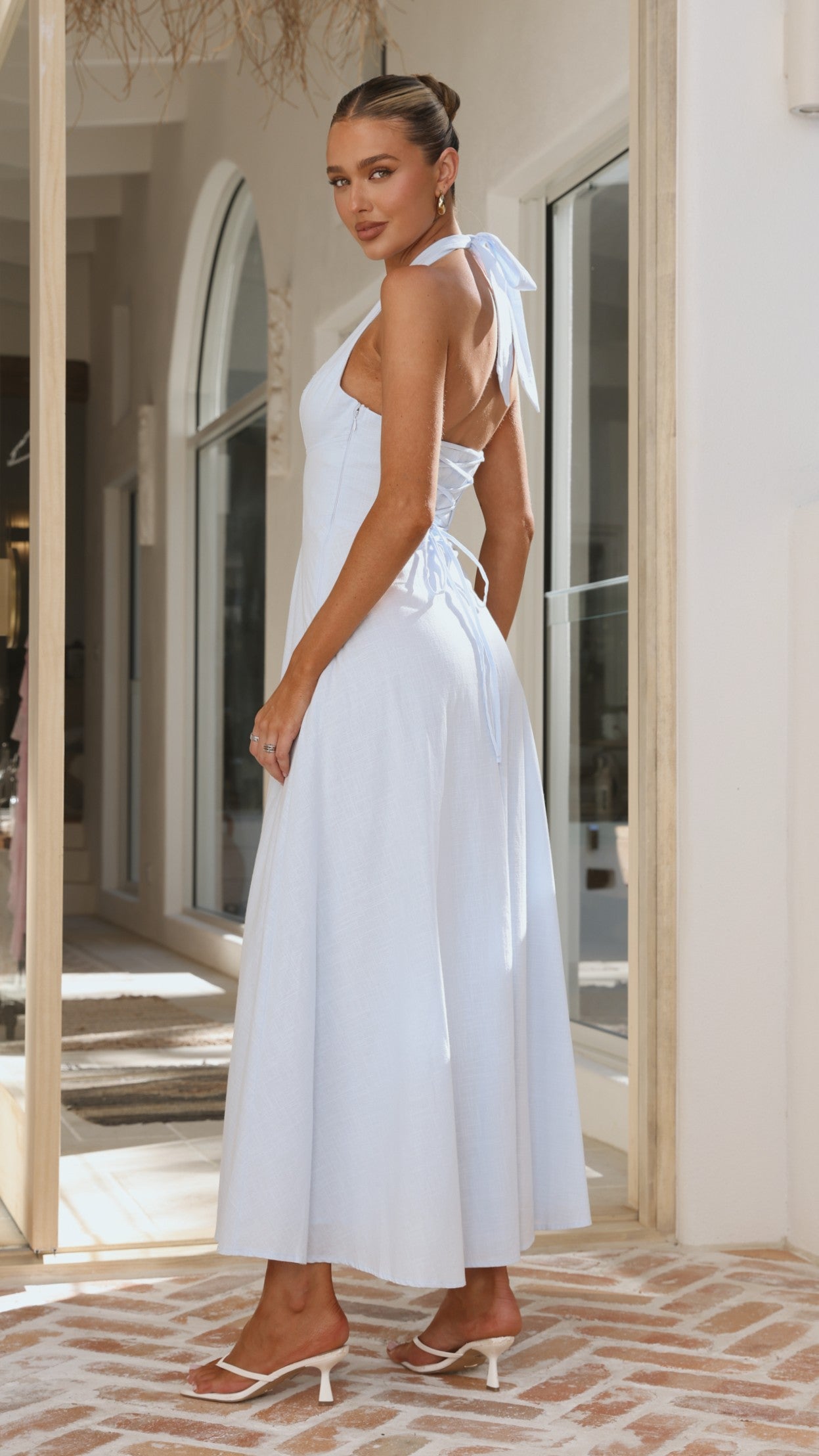 Skye Maxi Dress - Blue - Billy J