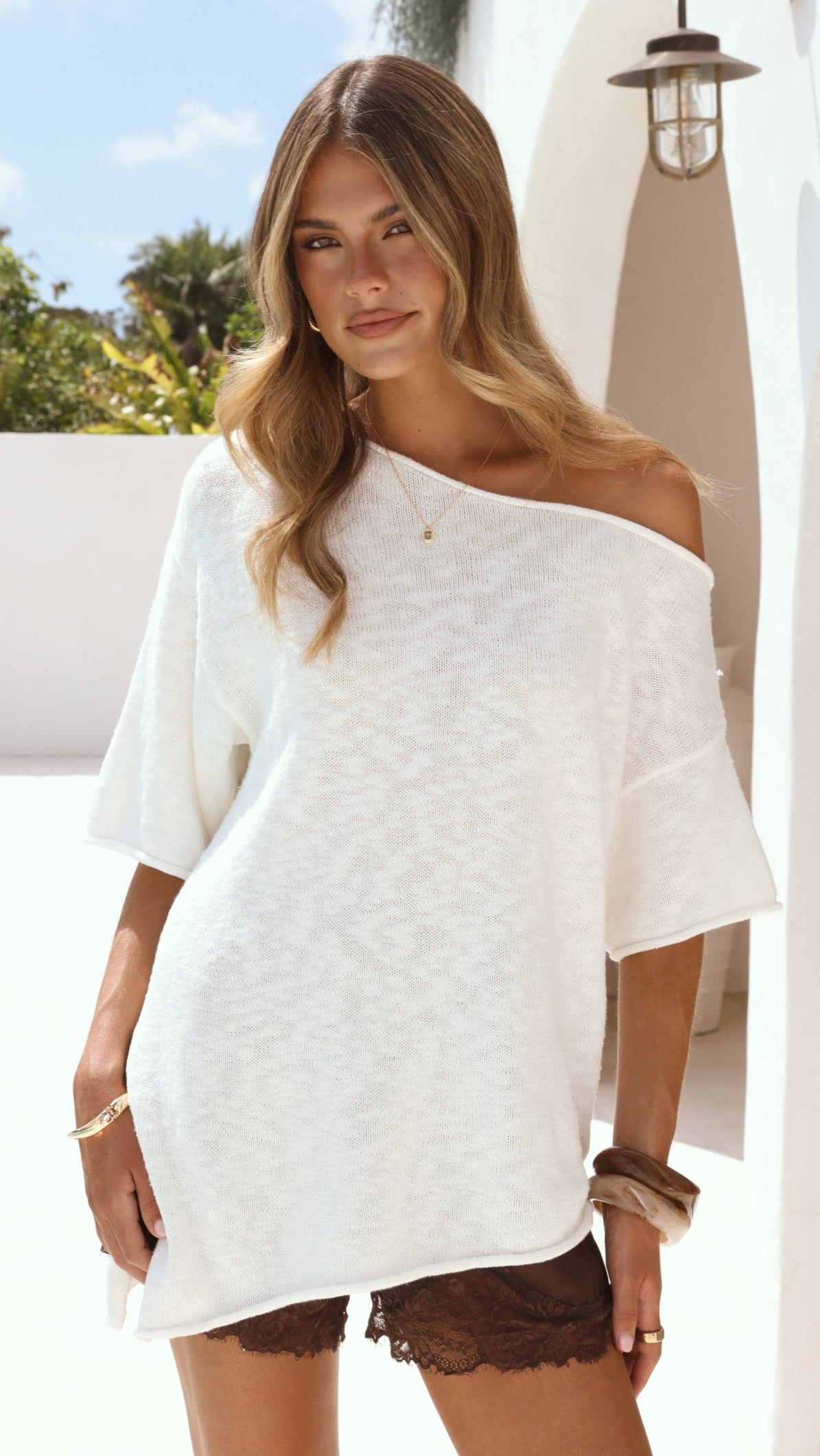 Makoa Lace Shorts - Chocolate - Billy J