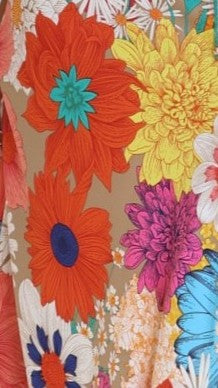 Bexley Midi Dress - Multi Floral - Billy J