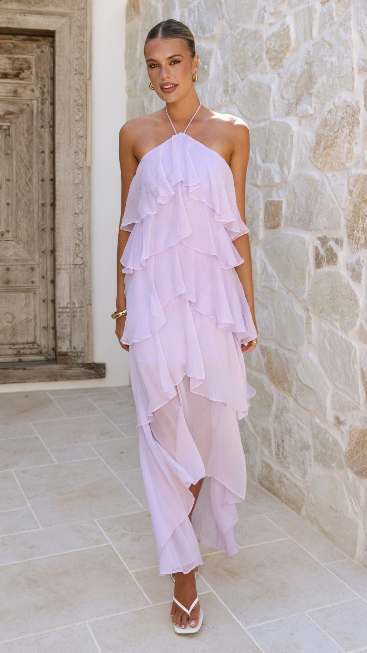 Soho Maxi Dress - Lilac - Billy J