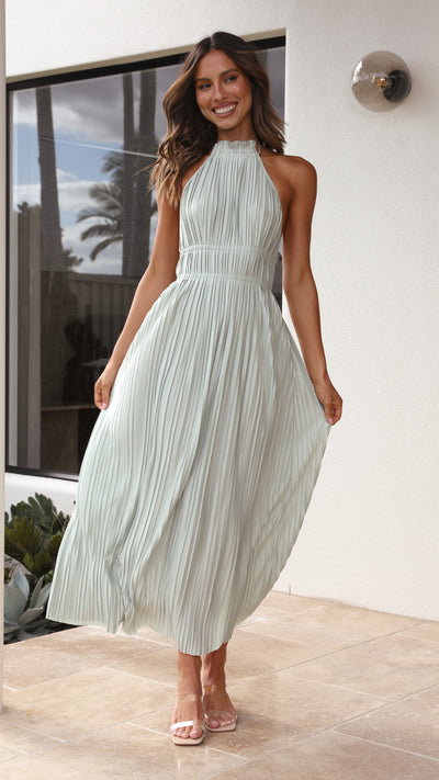 Load image into Gallery viewer, Frances Maxi Dress - Sage - Billy J
