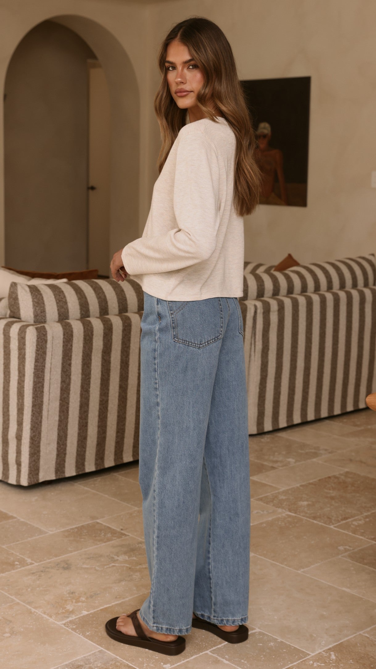 Lydia Cardigan - Natural - Billy J
