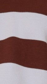 Kodi Sweater - Blue/Brown Stripe - Billy J