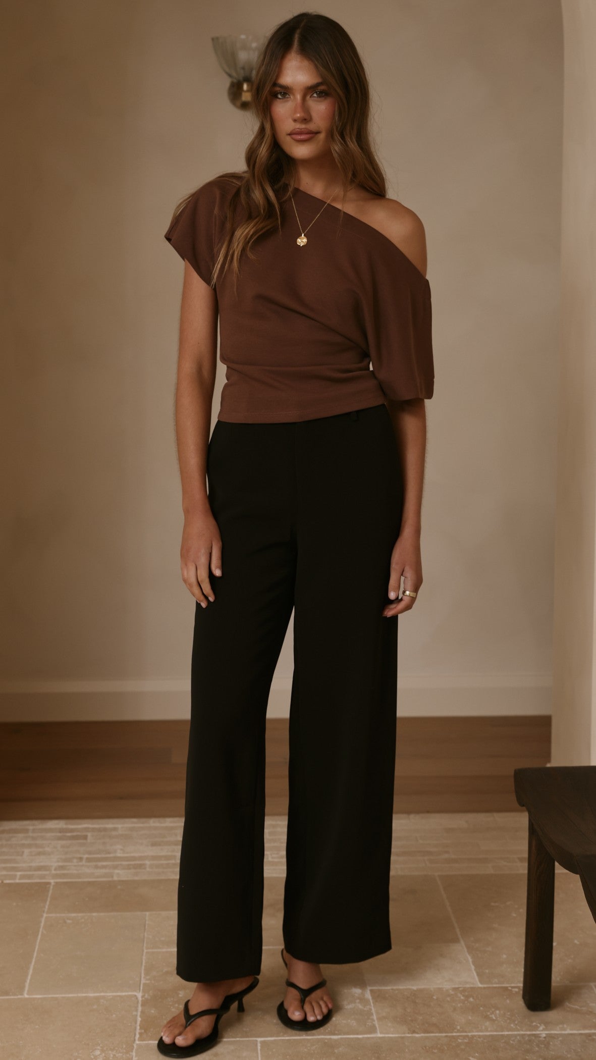 MVN Ady Wide Leg Pants - Black - Billy J