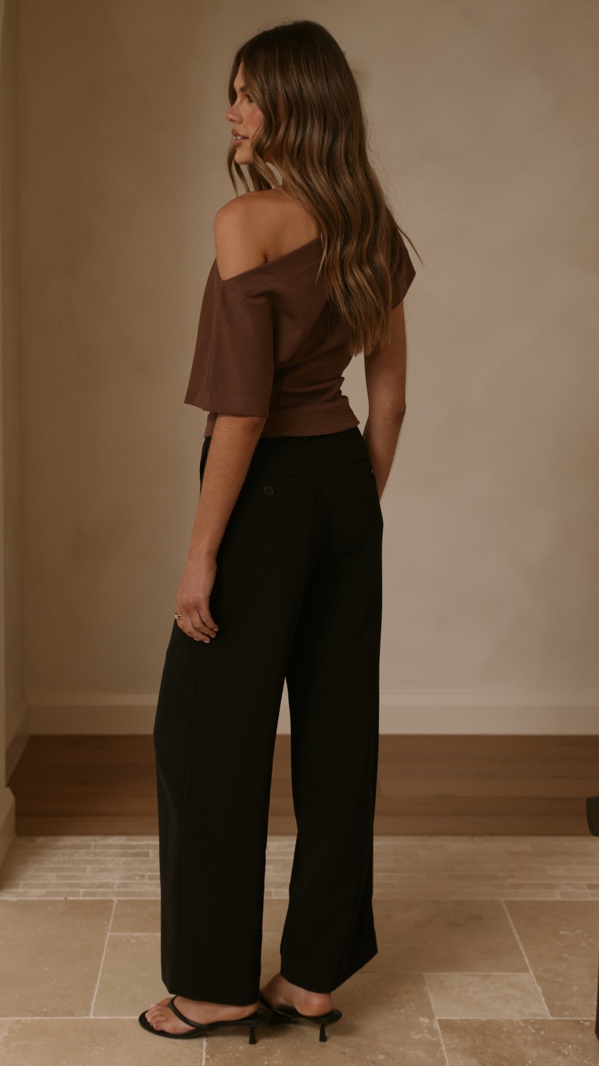 MVN Ady Wide Leg Pants - Black - Billy J